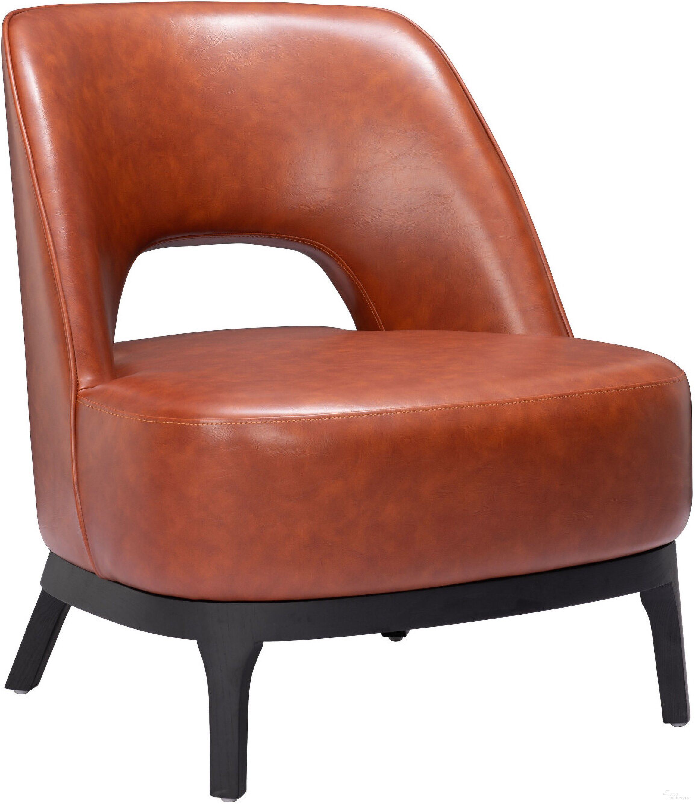 The appearance of Mistley Accent Chair In Brown designed by Zuo Modern in the modern / contemporary interior design. This brown piece of furniture was selected by 1StopBedrooms from Mistley Collection to add a touch of cosiness and style into your home. Sku: 110109. Material: Steel.