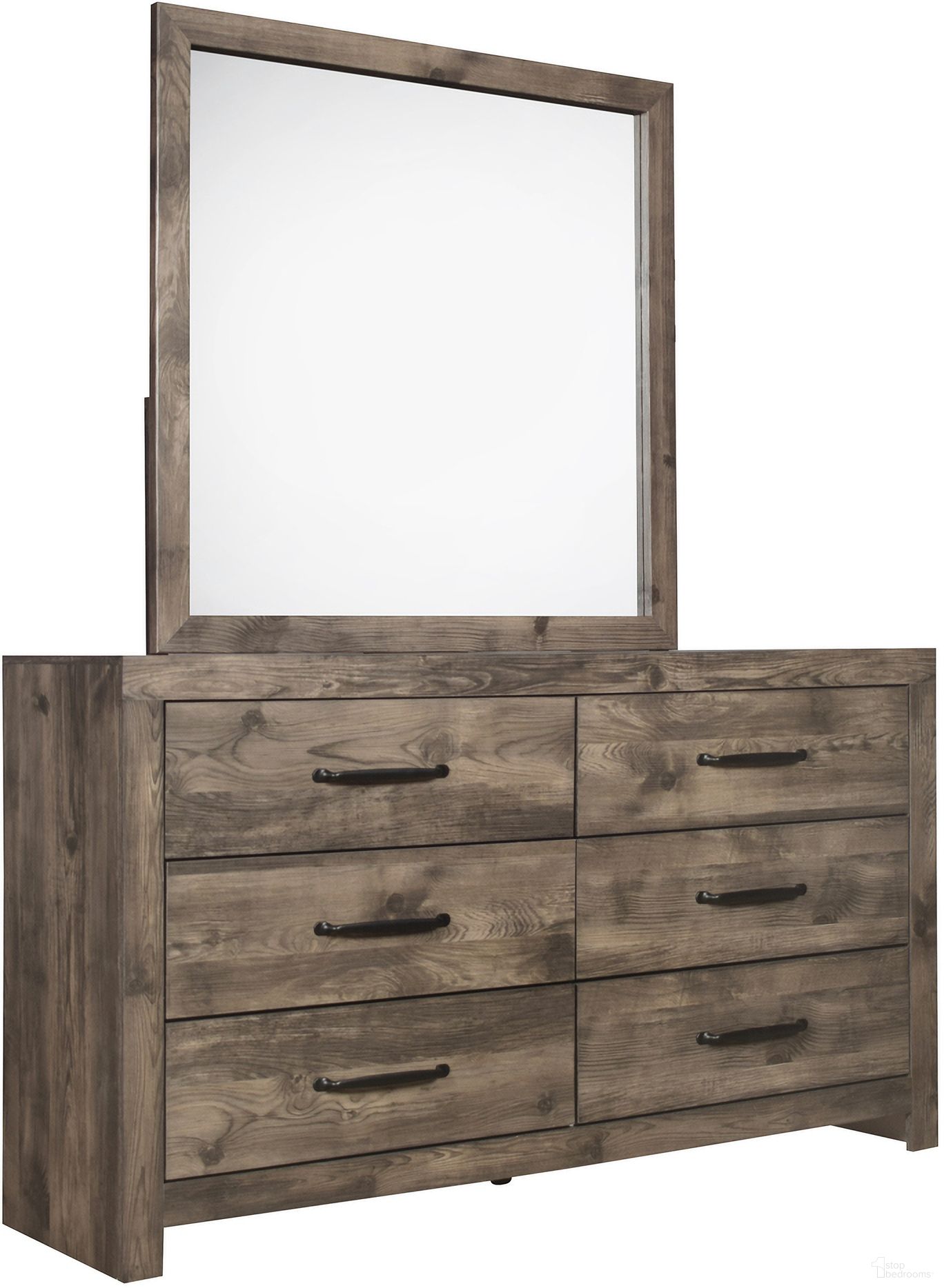 The appearance of Misty Lodge Dresser In Greige designed by New Classic in the modern / contemporary interior design. This greige piece of furniture  was selected by 1StopBedrooms from Misty Collection to add a touch of cosiness and style into your home. Sku: B6303-050. Material: Wood.
