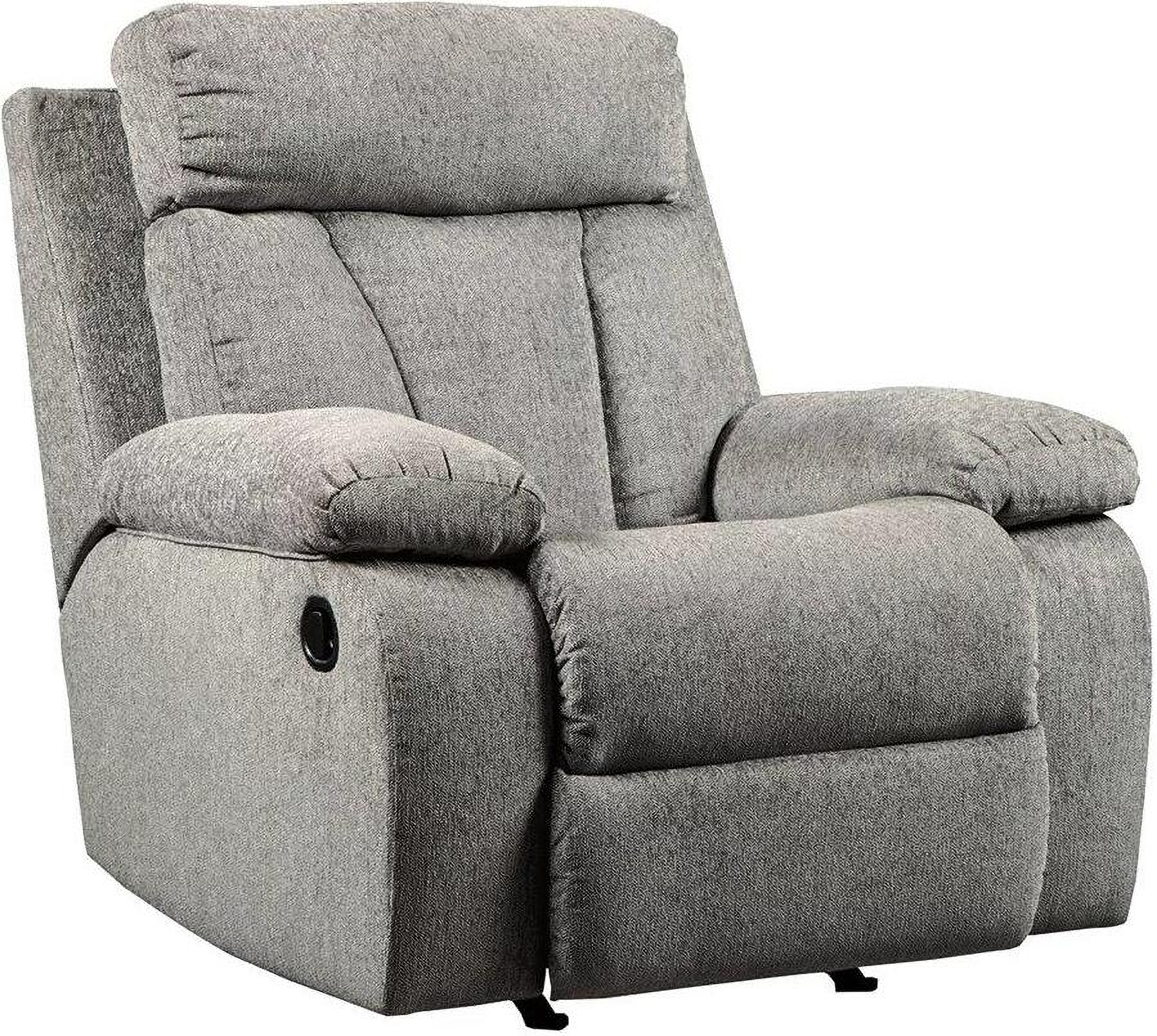 Mitchiner Rocker Recliner In Fog by Ashley Furniture | 1StopBedrooms