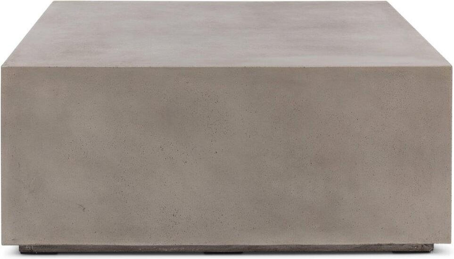 The appearance of Mixx 39.5 Inch Bloc Square Coffee Table In Dark Grey designed by Urbia in the modern / contemporary interior design. This dark grey piece of furniture was selected by 1StopBedrooms from Mixx Collection to add a touch of cosiness and style into your home. Sku: VGS-BLOC-40-SQ. Material: Glass Fiber Reinforced Concrete.