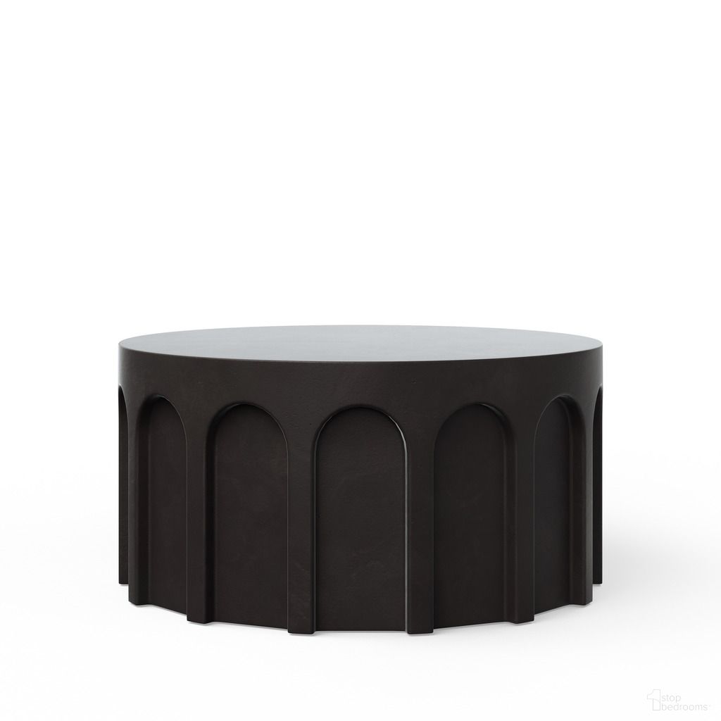 The appearance of Mixx Atlas Round Coffee Table In Lava designed by Urbia in the modern / contemporary interior design. This lava piece of furniture was selected by 1StopBedrooms from Mixx Collection to add a touch of cosiness and style into your home. Sku: VGS-ATLAS-CT-LAVA. Material: Glass Fiber Reinforced Concrete.