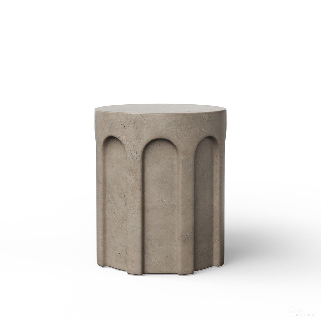 The appearance of Mixx Atlas Stool In Dark Grey designed by Urbia in the modern / contemporary interior design. This dark grey piece of furniture was selected by 1StopBedrooms from Mixx Collection to add a touch of cosiness and style into your home. Sku: VGS-ATLAS-STOOL. Material: Glass Fiber Reinforced Concrete.
