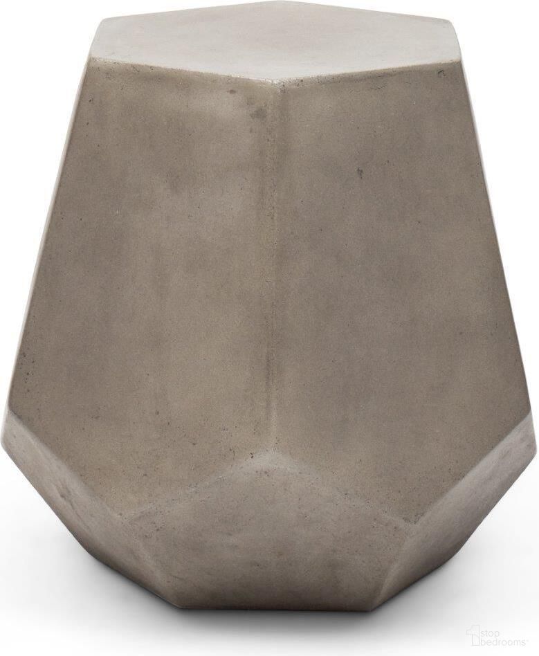 The appearance of Mixx Faceted Stool In Dark Grey designed by Urbia in the modern / contemporary interior design. This dark grey piece of furniture was selected by 1StopBedrooms from Mixx Collection to add a touch of cosiness and style into your home. Sku: VGS-FACET-STOOL. Material: Glass Fiber Reinforced Concrete.
