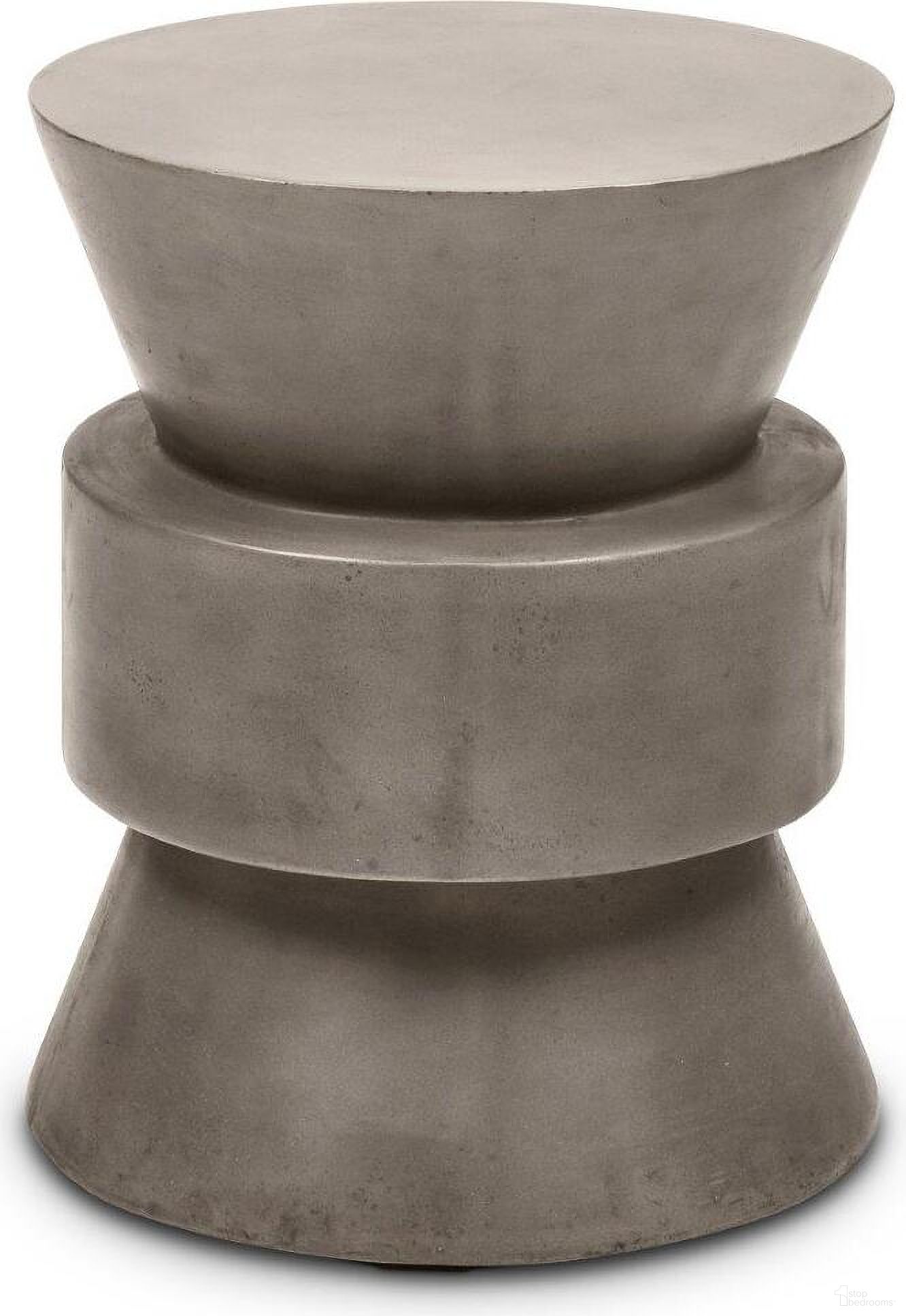 The appearance of Mixx Jackson Stool In Dark Grey designed by Urbia in the modern / contemporary interior design. This dark grey piece of furniture was selected by 1StopBedrooms from Mixx Collection to add a touch of cosiness and style into your home. Sku: VGS-JACKS-STOOL. Material: Glass Fiber Reinforced Concrete.