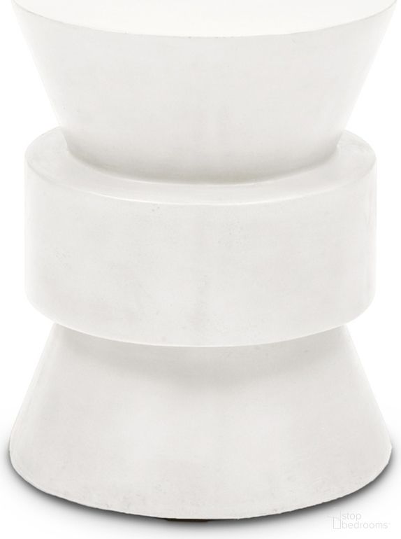 The appearance of Mixx Jackson Stool In Ivory designed by Urbia in the modern / contemporary interior design. This ivory piece of furniture was selected by 1StopBedrooms from Mixx Collection to add a touch of cosiness and style into your home. Sku: VGS-JACKS-STOOL-W. Material: Concrete.
