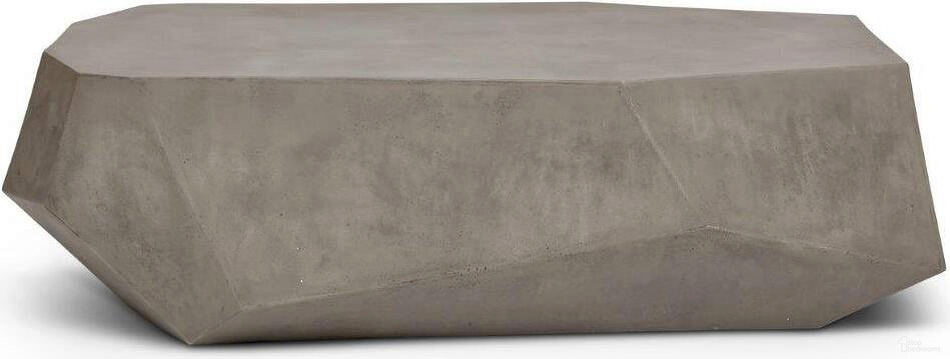 The appearance of Mixx Kristal Coffee Table In Dark Grey designed by Urbia in the modern / contemporary interior design. This dark grey piece of furniture was selected by 1StopBedrooms from Mixx Collection to add a touch of cosiness and style into your home. Sku: VGS-KRIS-CT-56. Material: Glass Fiber Reinforced Concrete.