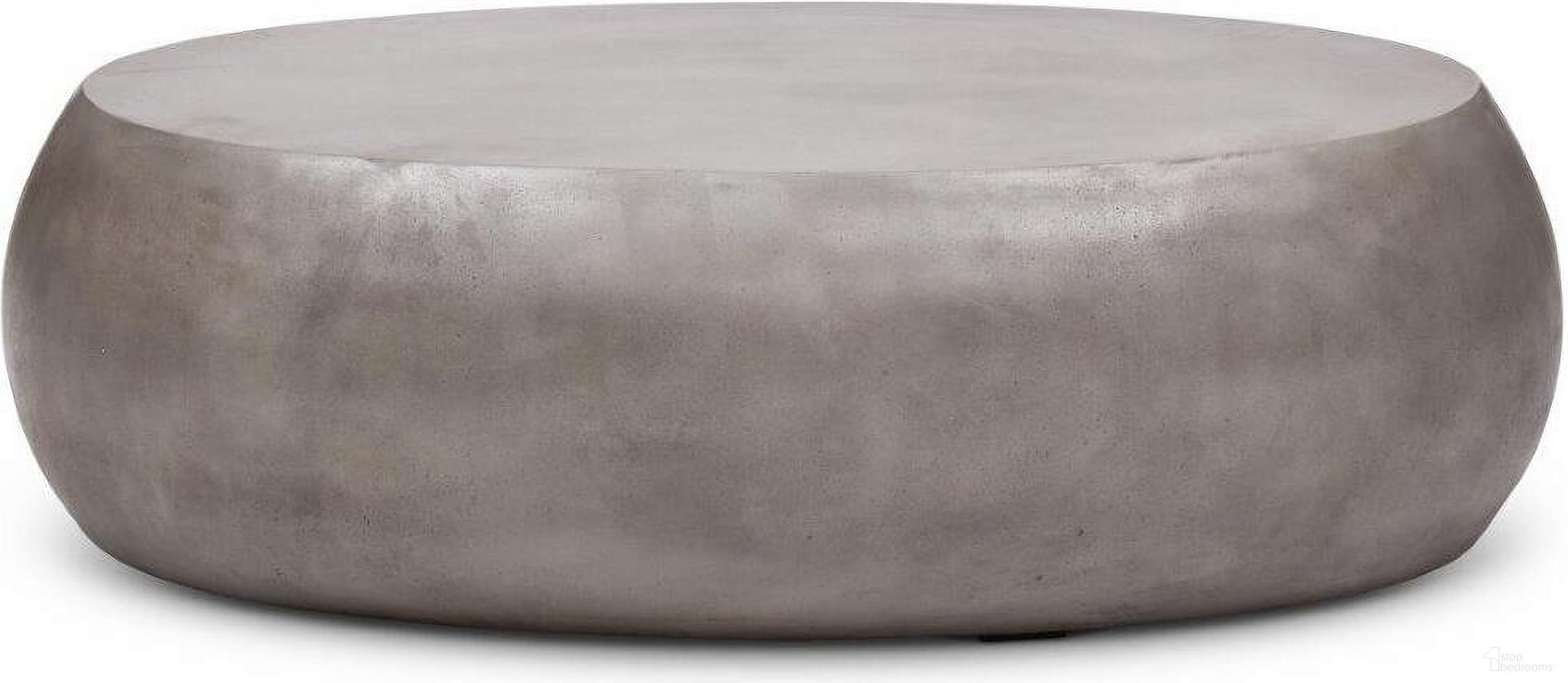 The appearance of Mixx Pebble Coffee Table In Dark Grey designed by Urbia in the modern / contemporary interior design. This dark grey piece of furniture was selected by 1StopBedrooms from Mixx Collection to add a touch of cosiness and style into your home. Sku: VGS-PEBBLE-CT. Material: Glass Fiber Reinforced Concrete.