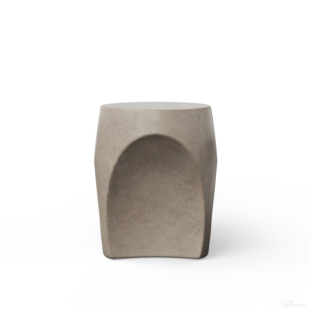 The appearance of Mixx Thalia Stool In Dark Grey designed by Urbia in the modern / contemporary interior design. This dark grey piece of furniture was selected by 1StopBedrooms from Mixx Collection to add a touch of cosiness and style into your home. Sku: VGS-THALIA-STOOL. Material: Glass Fiber Reinforced Concrete.