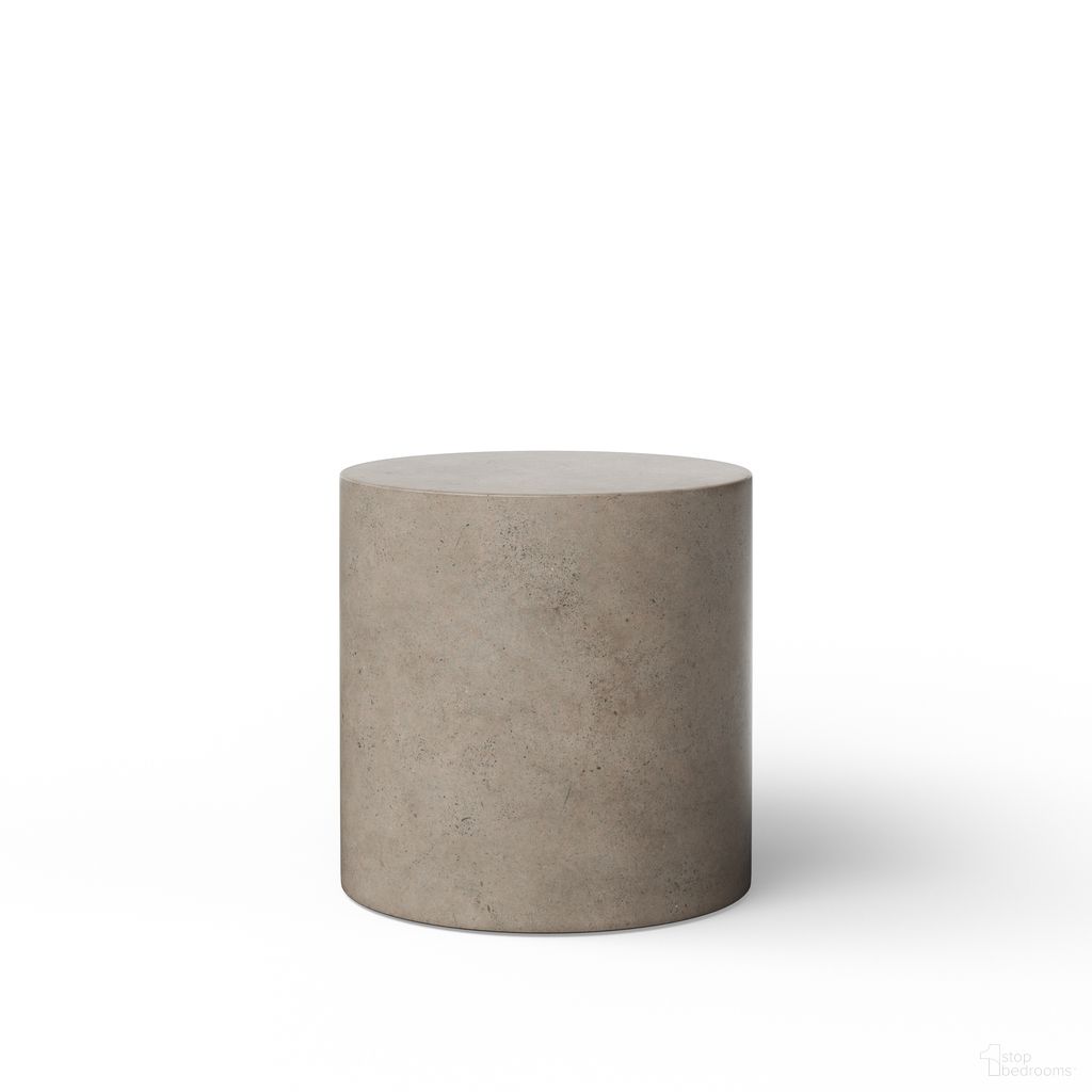 The appearance of Mixx Una 16 Inch Pedestal In Dark Grey designed by Urbia in the modern / contemporary interior design. This dark grey piece of furniture  was selected by 1StopBedrooms from Mixx Collection to add a touch of cosiness and style into your home. Sku: VGS-UNA-PED-16. Material: Glass Fiber Reinforced Concrete.