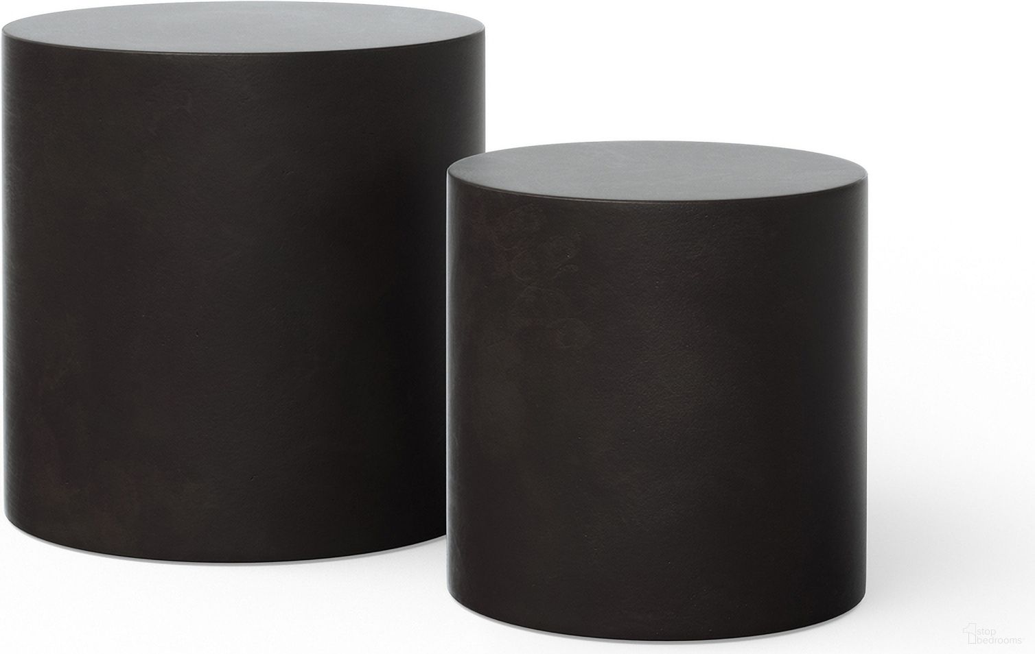 The appearance of Mixx Una Pedestal Set of 2 In Lava designed by Urbia in the modern / contemporary interior design. This lava piece of furniture  was selected by 1StopBedrooms from Mixx Collection to add a touch of cosiness and style into your home. Sku: VGS-UNA-PED-LAVA. Material: Glass Fiber Reinforced Concrete.