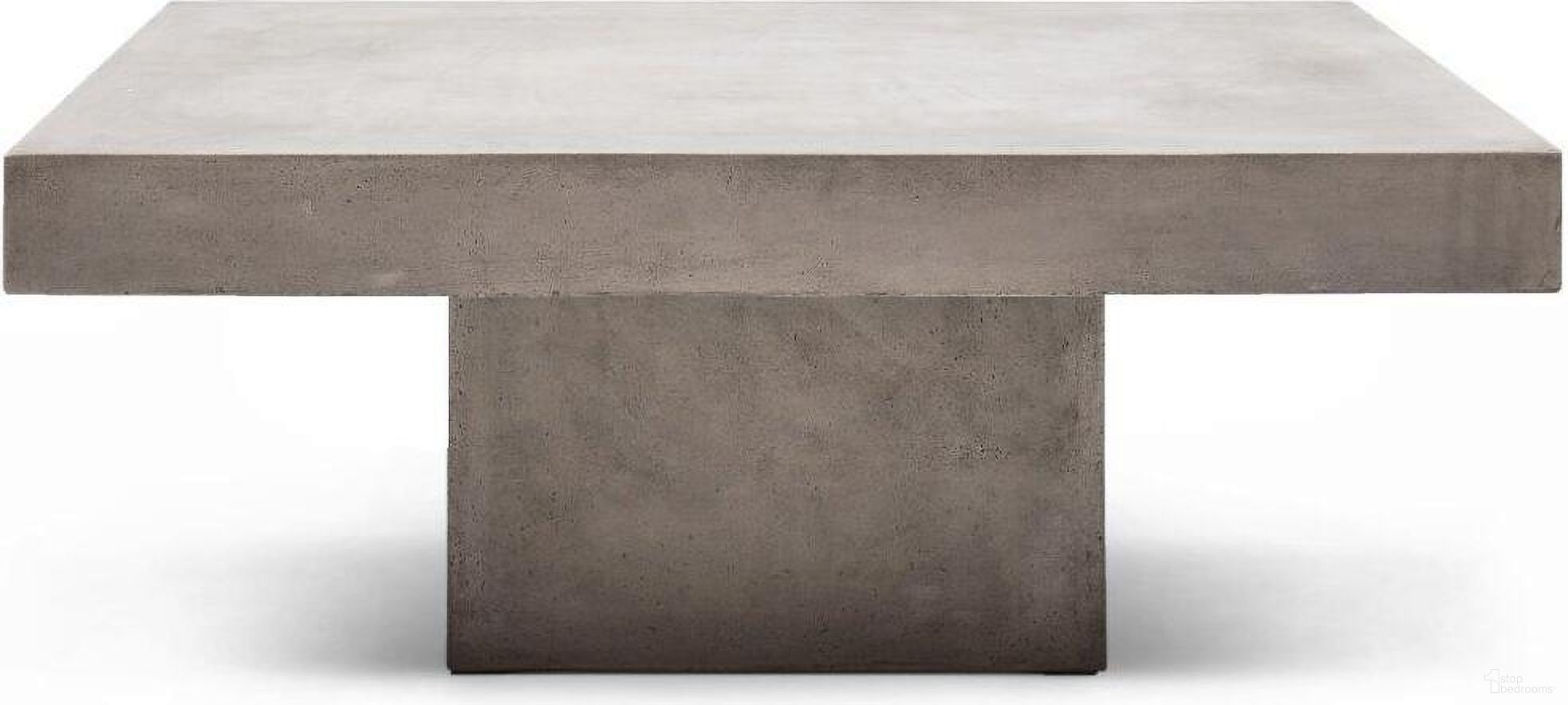 The appearance of Mixx Una Square Coffee Table In Dark Grey designed by Urbia in the modern / contemporary interior design. This dark grey piece of furniture was selected by 1StopBedrooms from Mixx Collection to add a touch of cosiness and style into your home. Sku: VGS-UNA-SQ-CT. Material: Glass Fiber Reinforced Concrete.