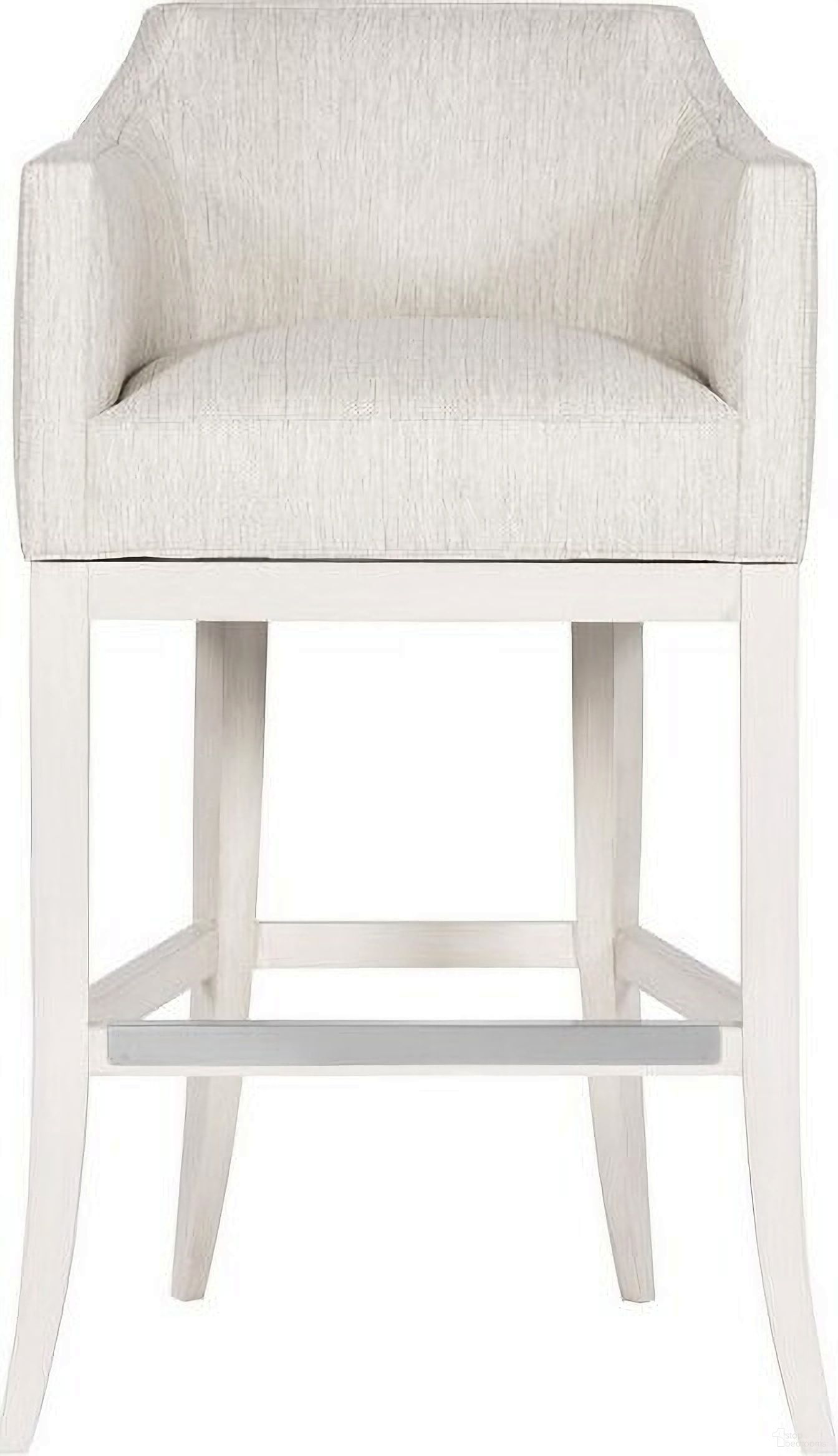 The appearance of Ian Wood Flare Base Bar Stool In Cream designed by Vanguard Furniture in the transitional interior design. This cream piece of furniture was selected by 1StopBedrooms from Ian Collection to add a touch of cosiness and style into your home. Sku: T3V69-BS. Material: Wood.