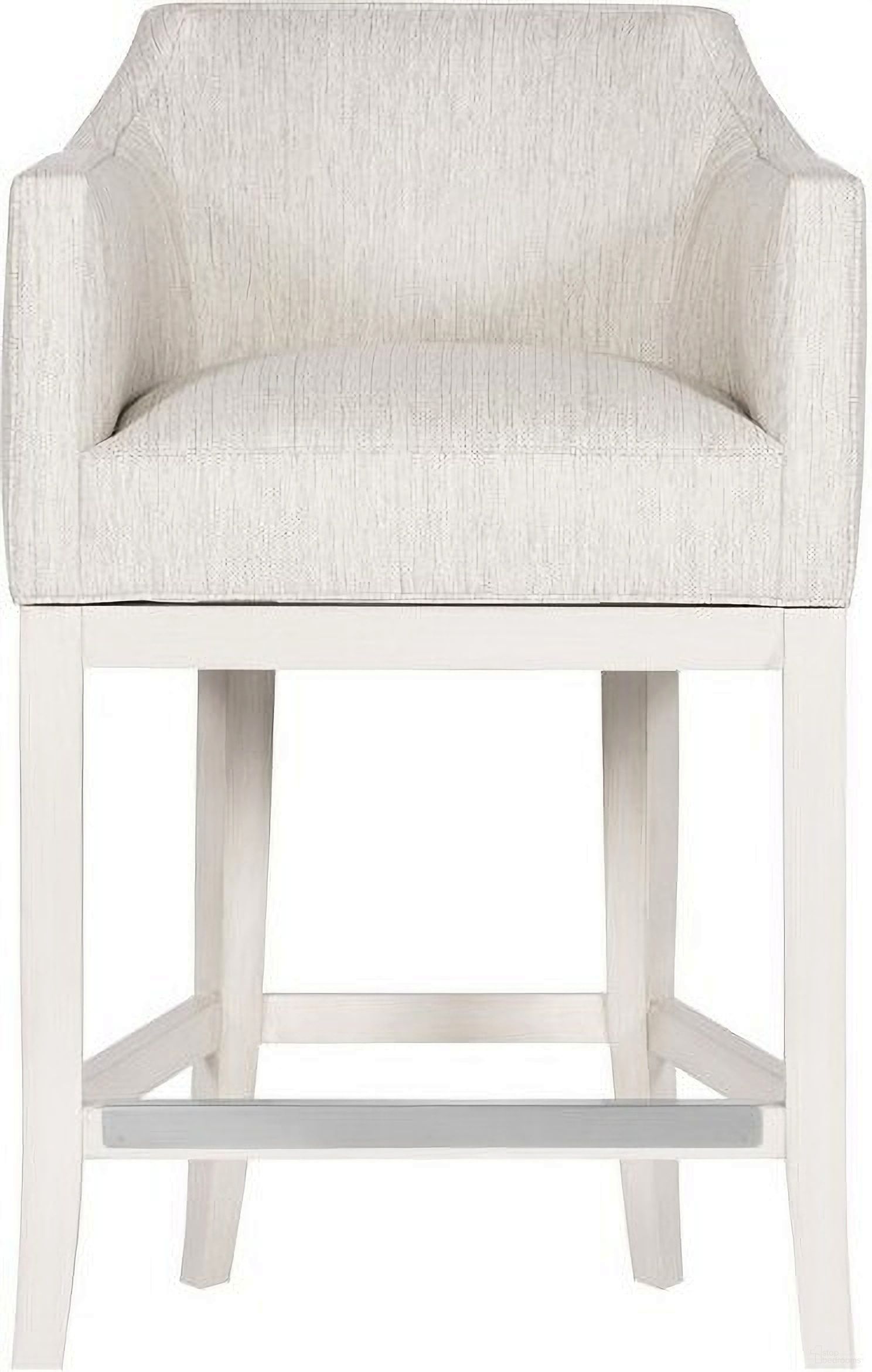 The appearance of Ian Wood Flare Base Counter Stool In Cream designed by Vanguard Furniture in the transitional interior design. This cream piece of furniture was selected by 1StopBedrooms from Ian Collection to add a touch of cosiness and style into your home. Sku: T3V69-CS. Material: Wood.