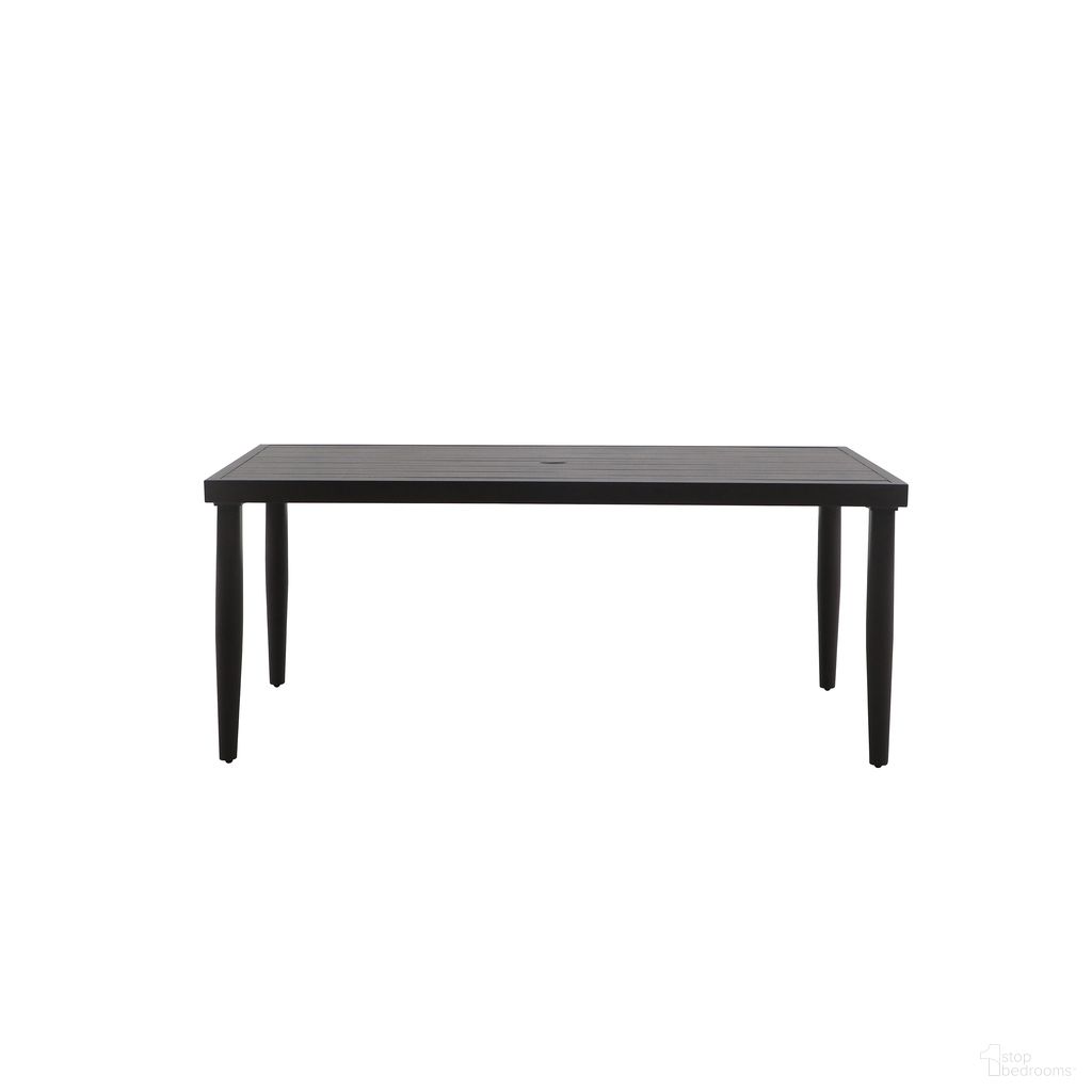 The appearance of Moana Patio Dining Table In Brown designed by New Classic in the modern / contemporary interior design. This brown piece of furniture was selected by 1StopBedrooms from Moana Collection to add a touch of cosiness and style into your home. Sku: G814-70. Table Base Style: Legs. Material: Metal. Table Top Shape: Rectangular.