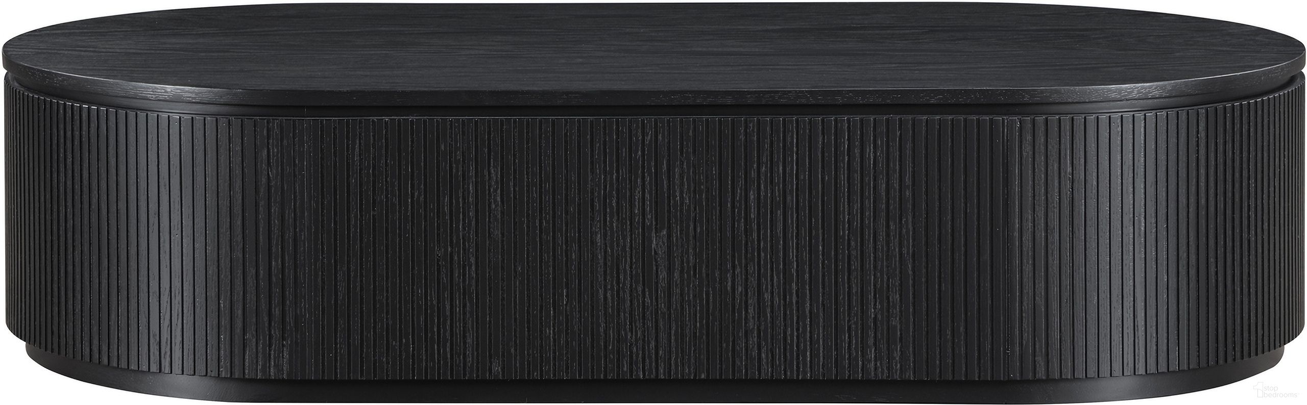 The appearance of Moana Rubberwood Coffee Table In Black designed by Meridian in the modern / contemporary interior design. This black piece of furniture was selected by 1StopBedrooms from Moana Collection to add a touch of cosiness and style into your home. Sku: 99086Black-CT. Material: Rubberwood.