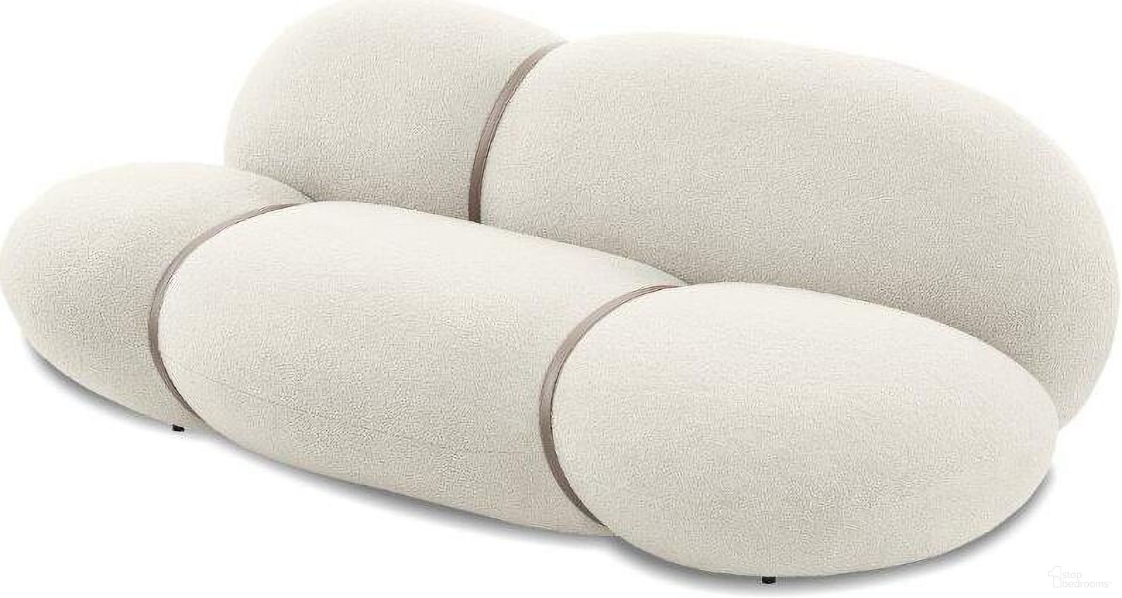 The appearance of Cumulus Cream Teddy Fabric 3-Seater Sofa designed by Mobital in the modern / contemporary interior design. This cream piece of furniture was selected by 1StopBedrooms from Cumulus Collection to add a touch of cosiness and style into your home. Sku: SOF-CUMU-CRBO-. Material: Fabric.