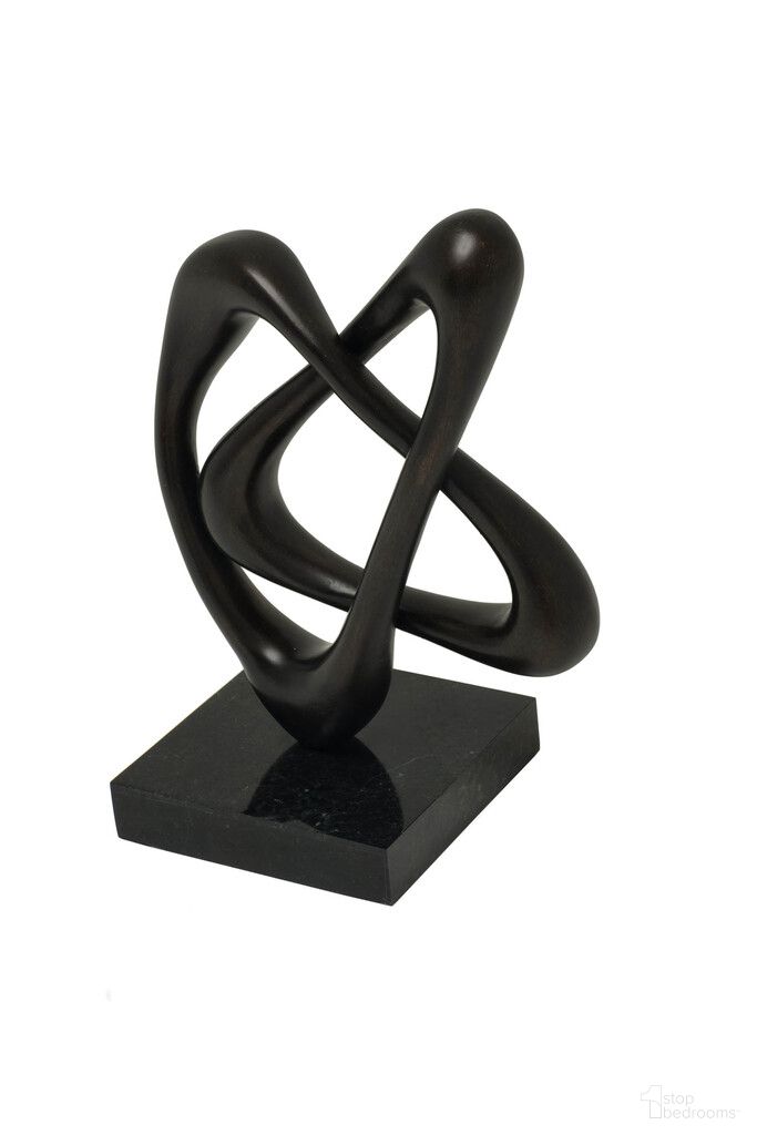 Mobius Sculpture In Dark Bronze