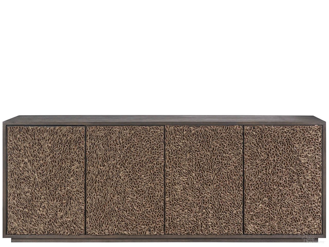 Modern Blossom Credenza In Brown