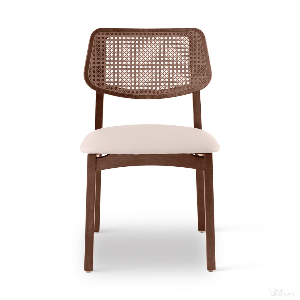 The appearance of Modern Brazilian Beth Cane Side Chair In Cream designed by Urbia in the modern / contemporary interior design. This cream piece of furniture was selected by 1StopBedrooms from Modern Brazilian Collection to add a touch of cosiness and style into your home. Sku: BSM-240411-16. Material: Fabric. Chair Type: Side Chair.