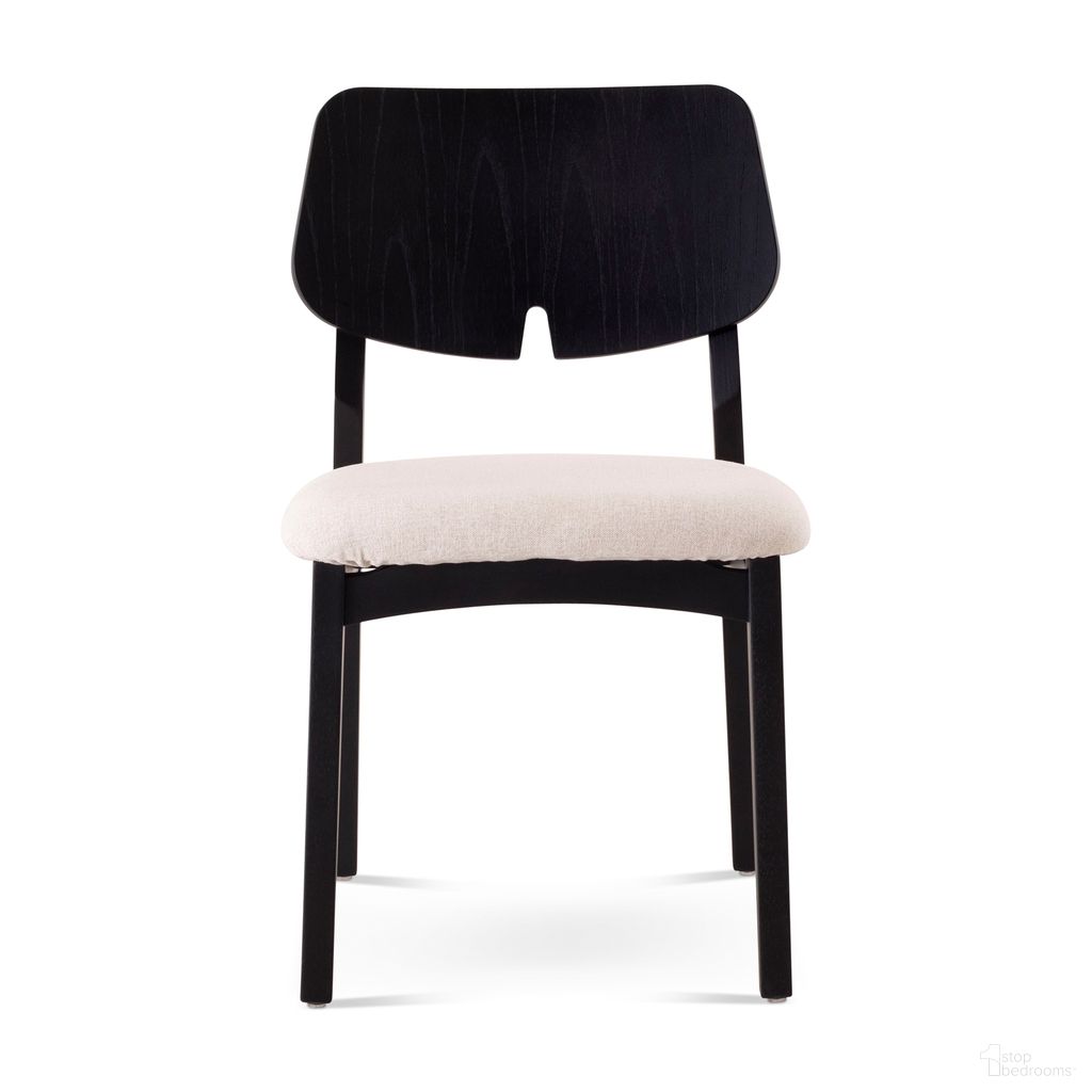 Modern Brazilian Beth Side Chair In Ivory