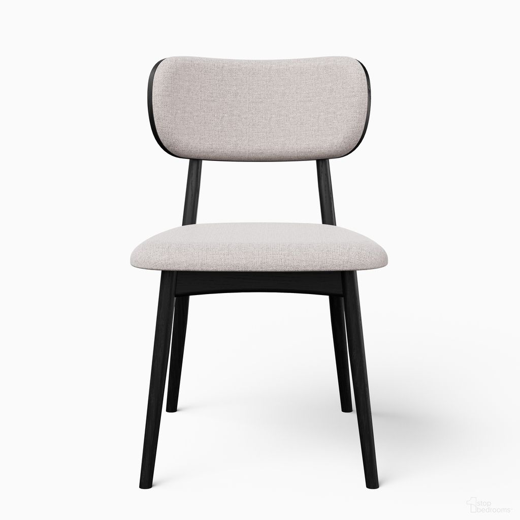 The appearance of Modern Brazilian Claudia Side Chair Set of 2 In Harvest Jute and Ebano designed by Urbia in the modern / contemporary interior design. This harvest jute/ebano piece of furniture was selected by 1StopBedrooms from Modern Brazilian Collection to add a touch of cosiness and style into your home. Sku: BSM-235109-02. Material: Solid Wood. Chair Type: Side Chair.