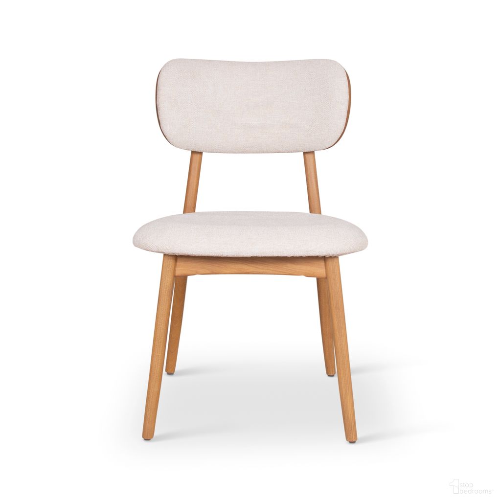 The appearance of Modern Brazilian Claudia Side Chair Set of 2 In Harvest Natural and Damasco designed by Urbia in the modern / contemporary interior design. This harvest natural/damasco piece of furniture was selected by 1StopBedrooms from Modern Brazilian Collection to add a touch of cosiness and style into your home. Sku: BSM-235109-04. Material: Solid Wood. Chair Type: Side Chair.