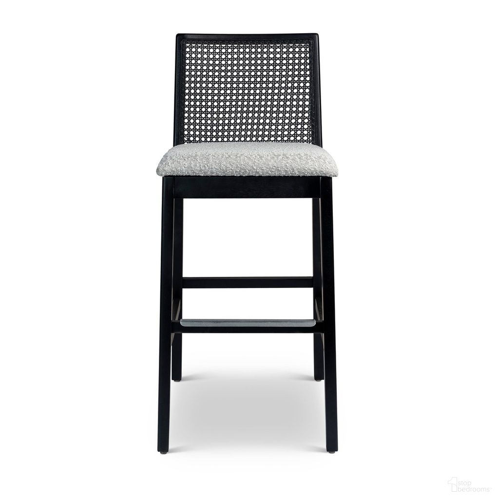 The appearance of Modern Brazilian Nardia Cane Barstool In Crafted Glaze and Ebano designed by Urbia in the modern / contemporary interior design. This crafted glaze/ebano piece of furniture was selected by 1StopBedrooms from Modern Brazilian Collection to add a touch of cosiness and style into your home. Sku: BSM-218297-06. Material: Boucle.