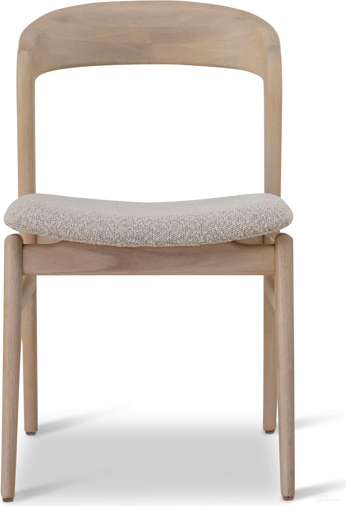 The appearance of Modern Brazilian Velma Side Chair In Boucle Crafted Glaze Seat and Nevoa Frame designed by Urbia in the modern / contemporary interior design. This light gray piece of furniture was selected by 1StopBedrooms from Modern Brazilian Collection to add a touch of cosiness and style into your home. Sku: BSM-226870-04. Material: Boucle. Chair Type: Side Chair.