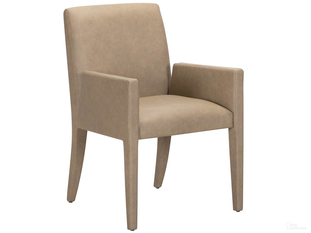Modern Brume Arm Chair In Brown