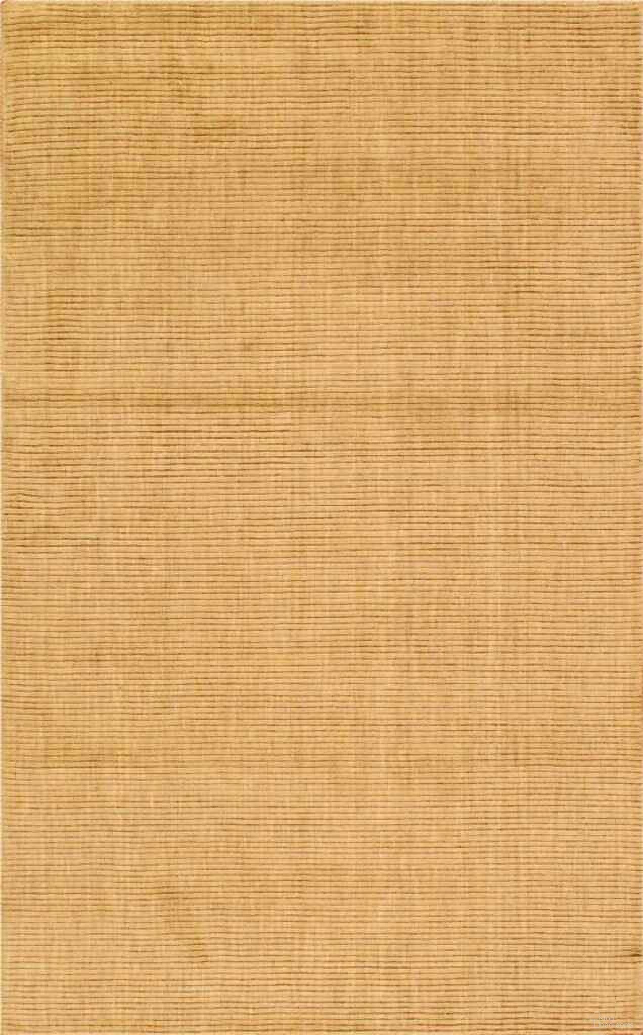 Modern Collection Hand-Loomed Lamb's Wool Area Rug- 5' x 7'11" In Beige