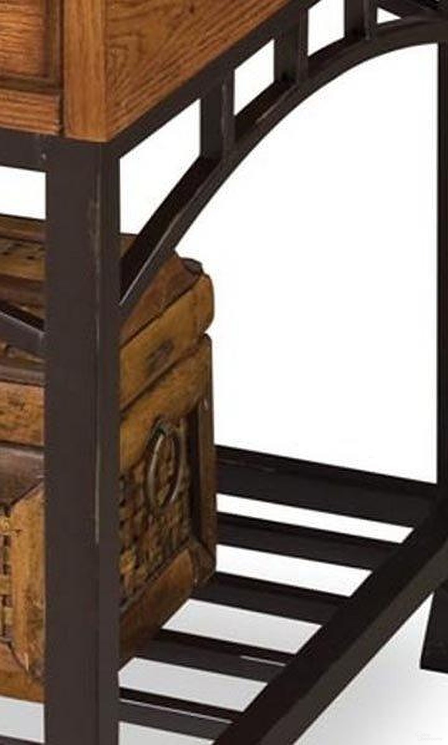 Modern Craftsman Brown End Table