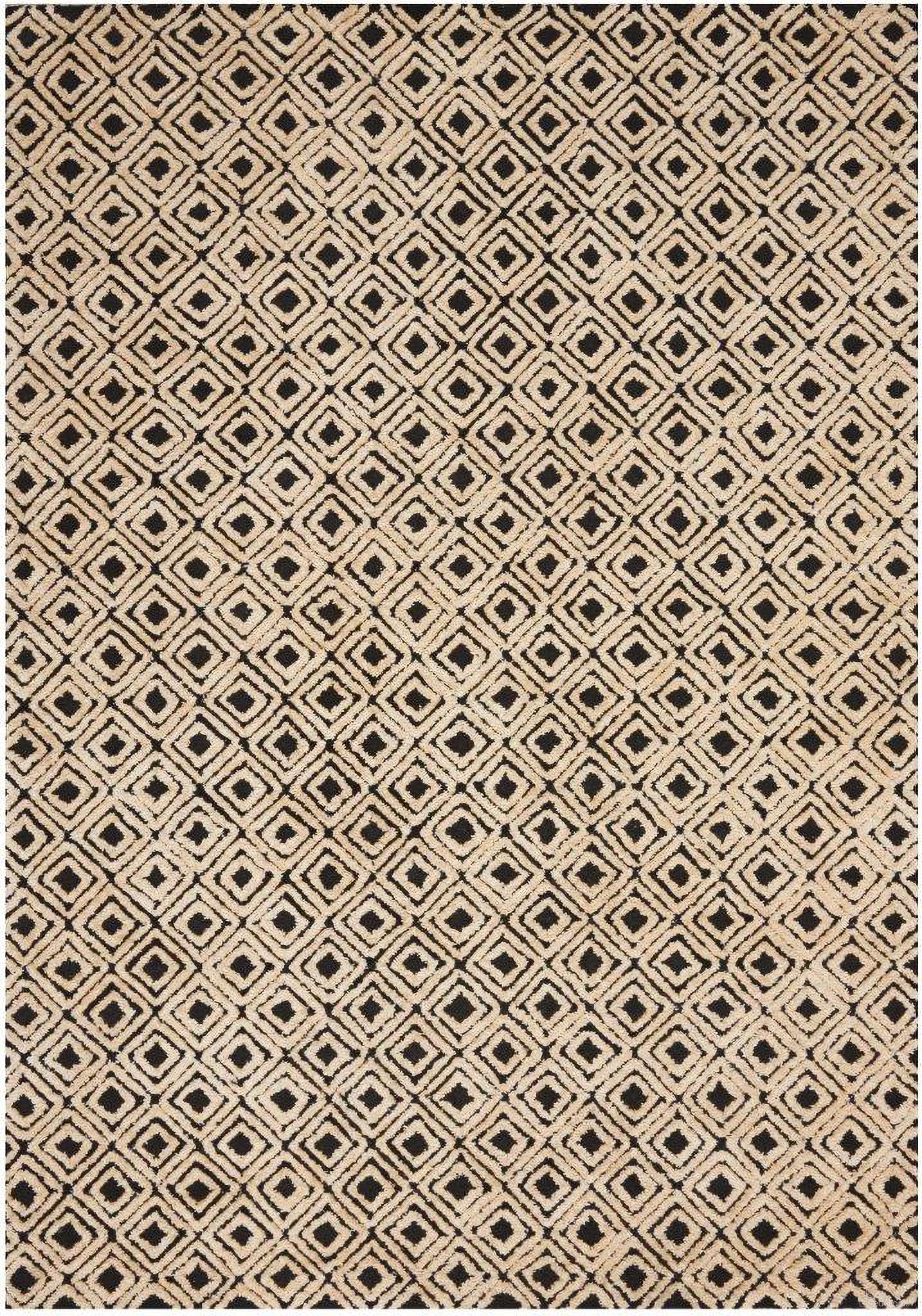 The appearance of Modern Deco Black and Beige 5' x 7' Area Rug designed by Nourison in the transitional interior design. This black and beige piece of furniture  was selected by 1StopBedrooms from Modern Deco Collection to add a touch of cosiness and style into your home. Sku: 99446402202. Material: Polyester.