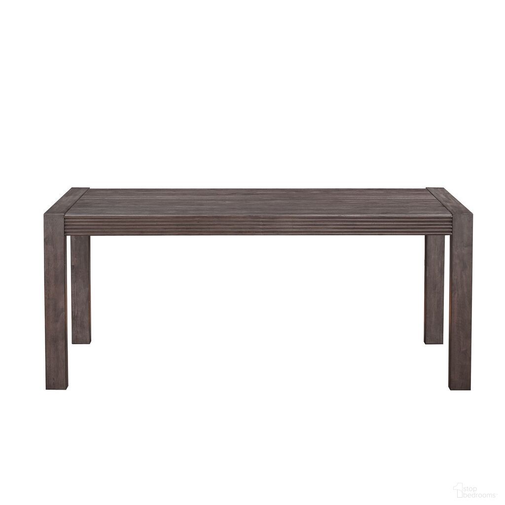 The appearance of Modern Edge Rectangular Leg Table In Caffe designed by Liberty in the modern / contemporary interior design. This caffe piece of furniture was selected by 1StopBedrooms from Modern Edge Collection to add a touch of cosiness and style into your home. Sku: 313-T4072. Table Base Style: Legs. Table Top Shape: Rectangular. Size: 72" x 40". Material: Solid Rubberwood.