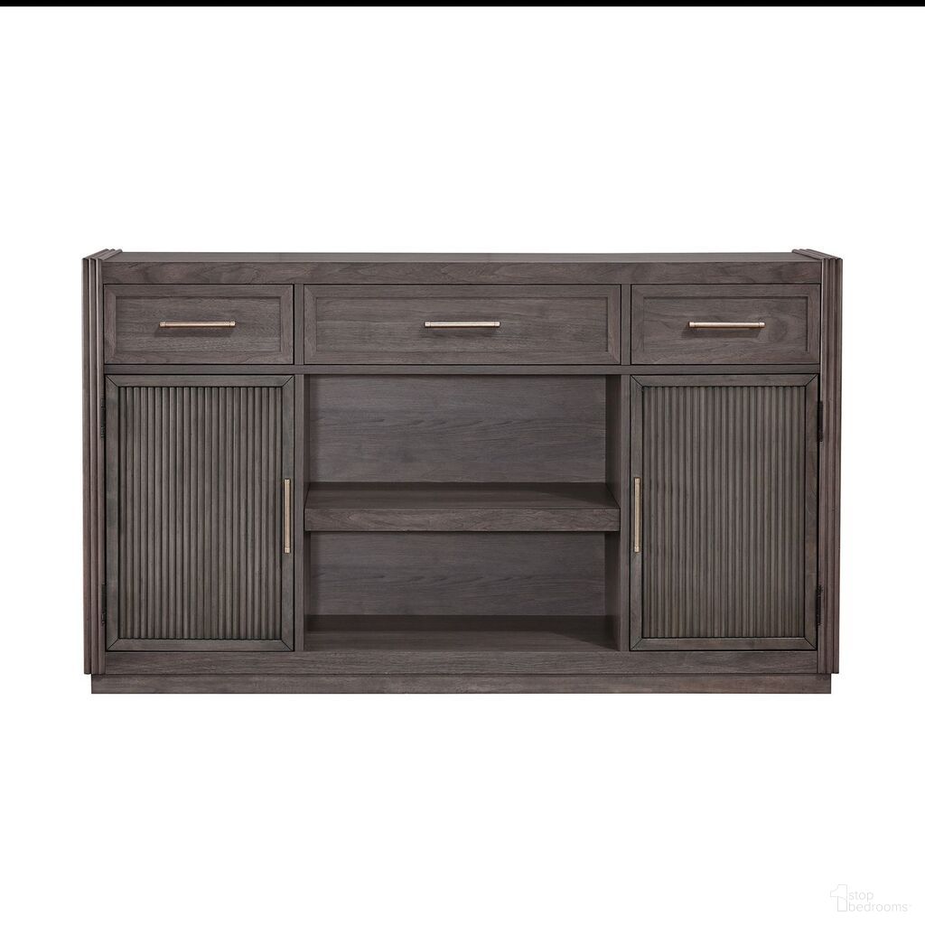 The appearance of Modern Edge Server In Caffe designed by Liberty in the modern / contemporary interior design. This caffe piece of furniture was selected by 1StopBedrooms from Modern Edge Collection to add a touch of cosiness and style into your home. Sku: 313-SR6236. Material: Solid Rubberwood.
