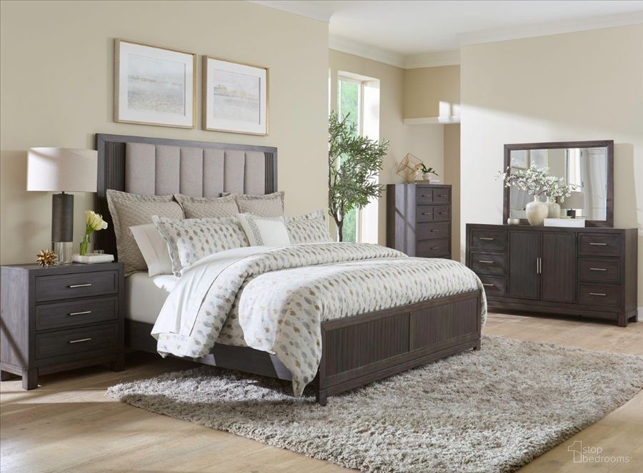Modern Edge Upholstered Bedroom Set