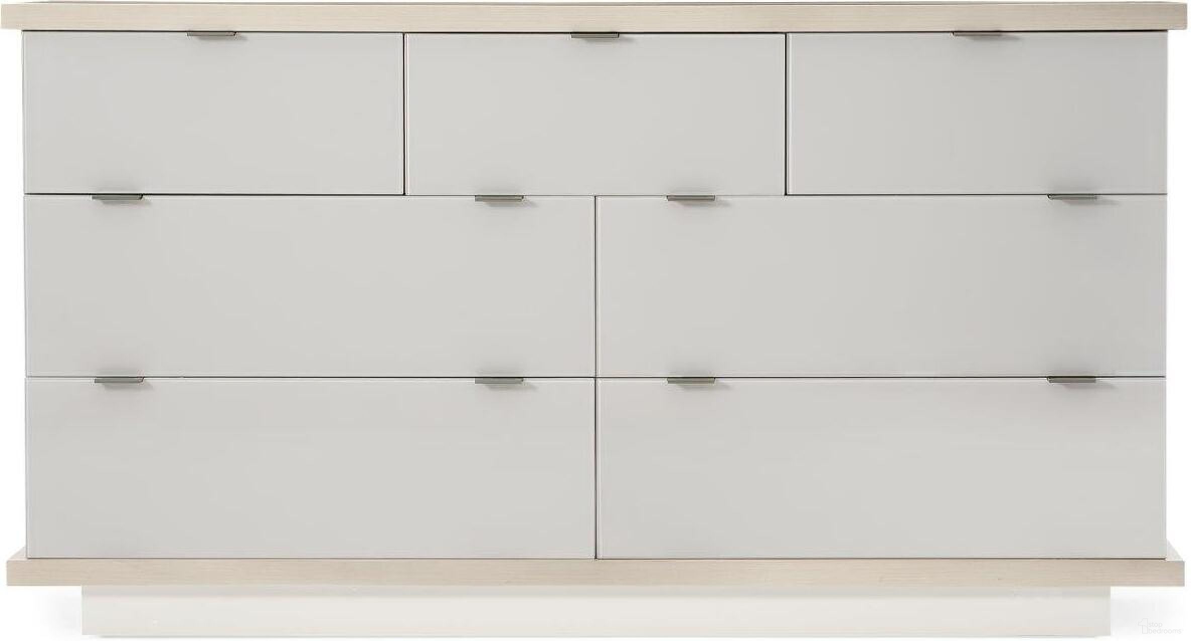 The appearance of Caracole Modern Expressions Dresser designed by Caracole in the transitional interior design. This beige piece of furniture was selected by 1StopBedrooms from Modern Expressions Collection to add a touch of cosiness and style into your home. Sku: M123-420-011. Material: Wood.