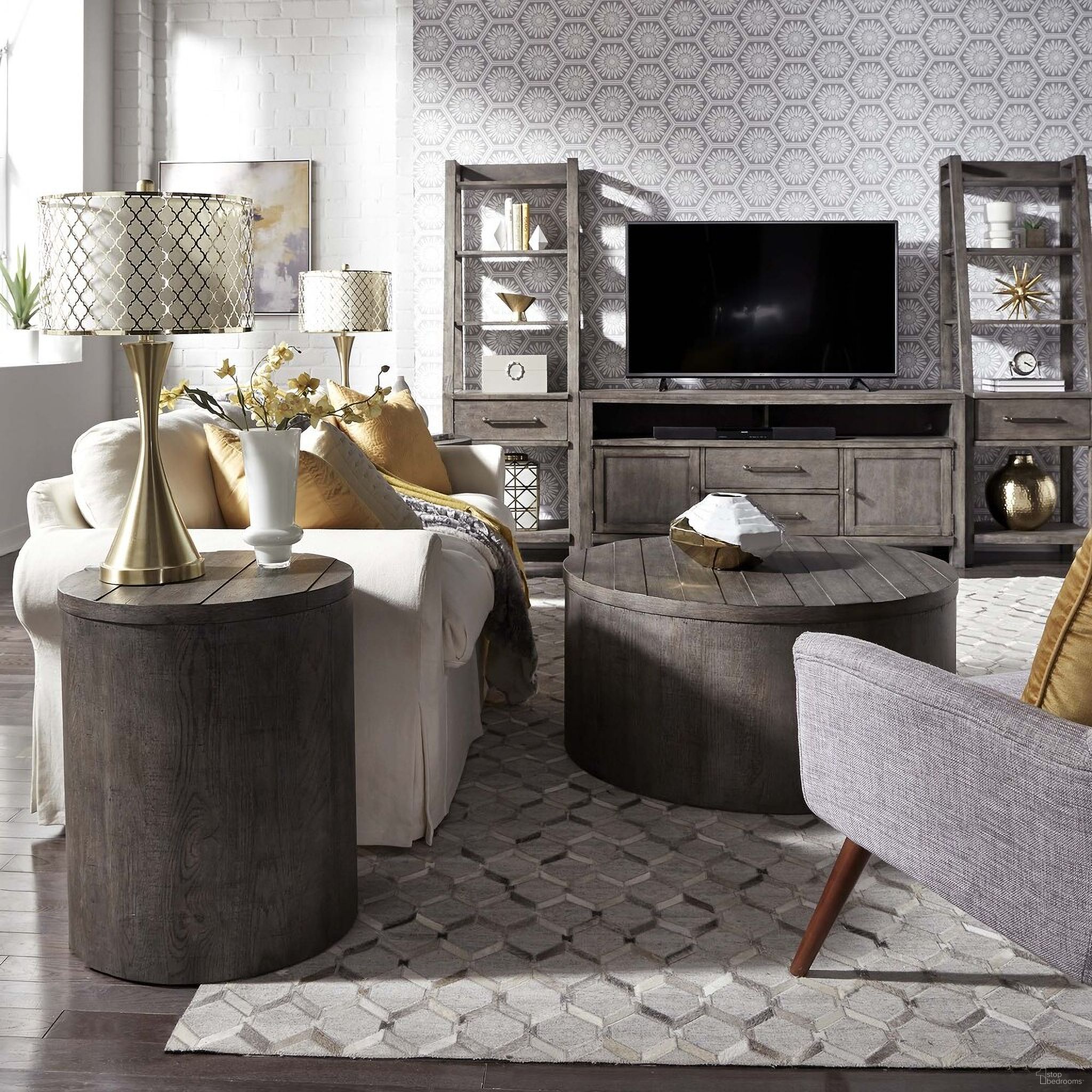 Liberty Drawer Chair Side Table - Thumbnail 2