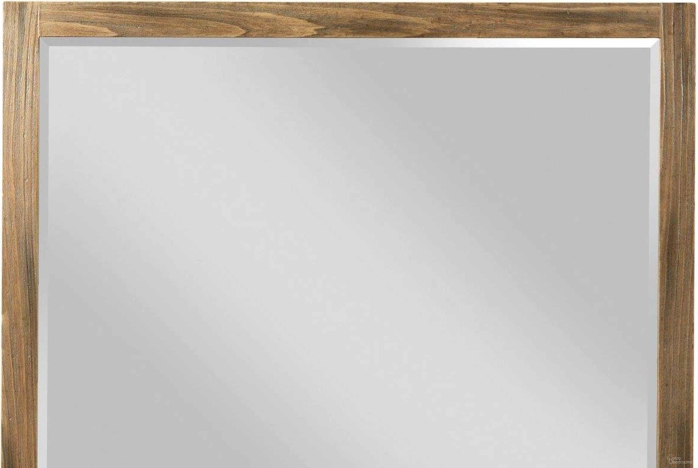 The appearance of Modern Forge Light Stain Lancscape Mirror designed by Kincaid in the transitional interior design. This brown piece of furniture was selected by 1StopBedrooms from Modern Forge Collection to add a touch of cosiness and style into your home. Sku: 944-030. Material: Wood.