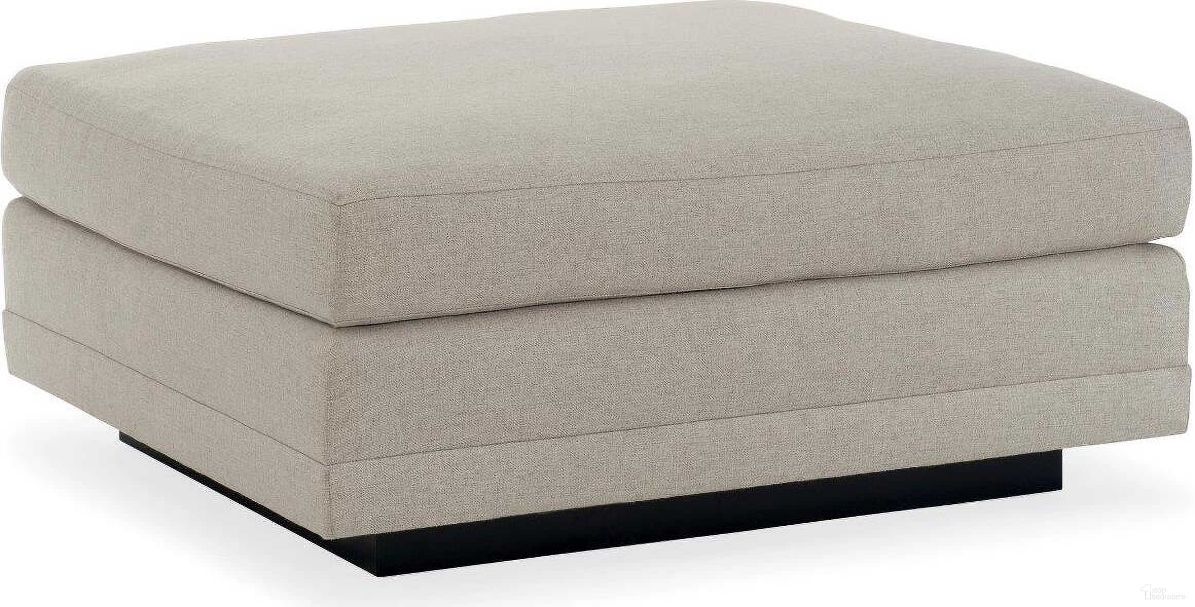 The appearance of Caracole Modern Fusion Sectional Ottoman Only designed by Caracole in the transitional interior design. This beige piece of furniture  was selected by 1StopBedrooms from Modern Fusion Collection to add a touch of cosiness and style into your home. Sku: M050-017-041-A. Material: Textured.