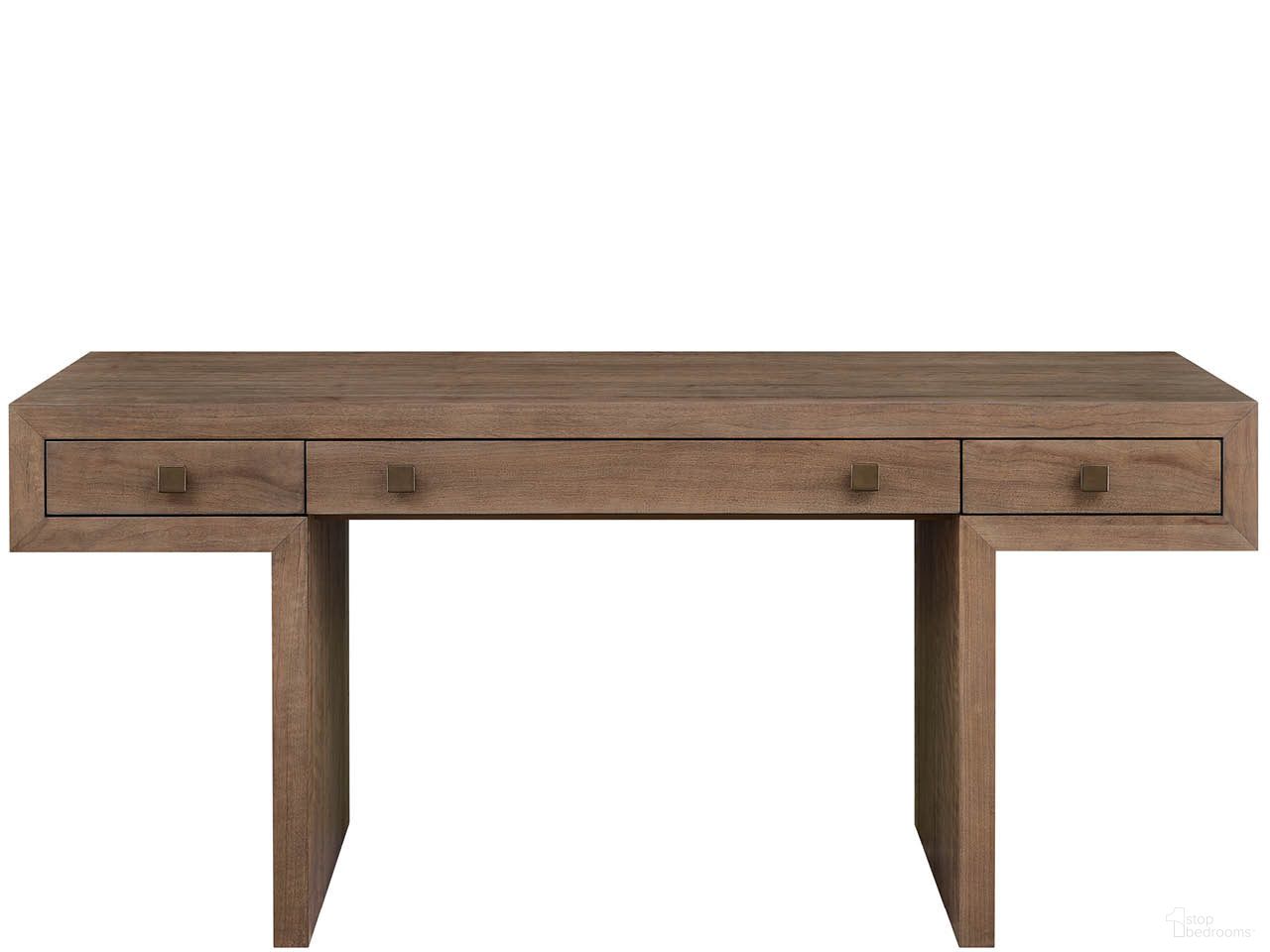 Modern Haze Writing Desk In Brown