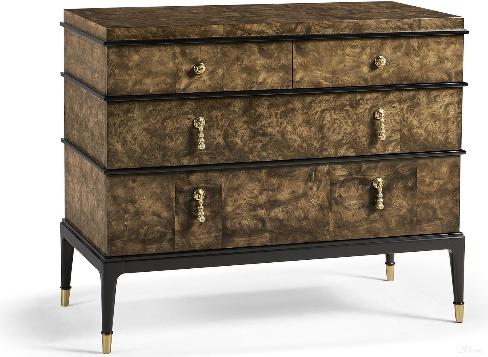 The appearance of Modern Jacques Bachelors Chest In Brown designed by Jonathan Charles in the modern / contemporary interior design. This brown piece of furniture  was selected by 1StopBedrooms from Modern Collection to add a touch of cosiness and style into your home. Sku: 007-1-930-DBB. Material: Wood.