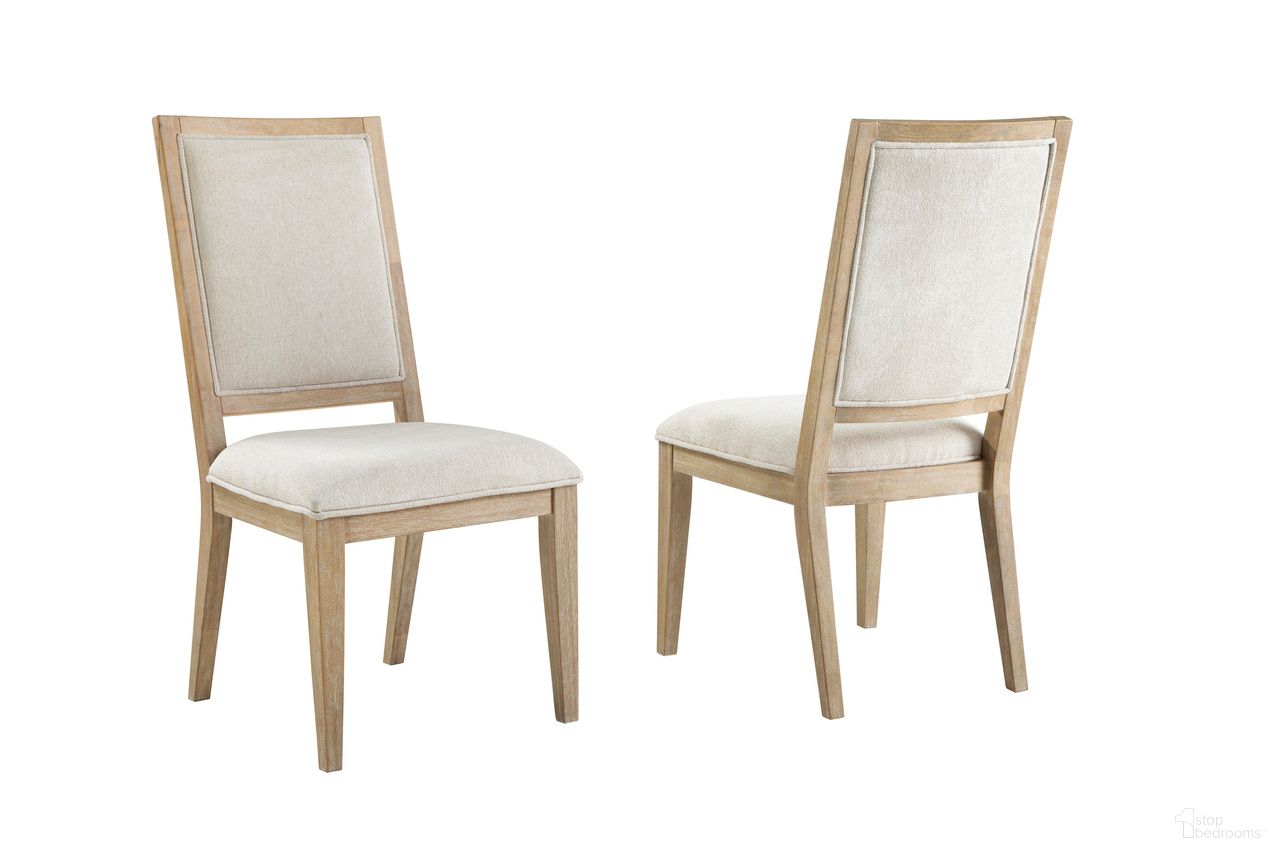 The appearance of Modern Loft Dining Side Chair Set of 2 with Upholstered Seat In Khaki designed by Aspenhome in the modern / contemporary interior design. This khaki piece of furniture  was selected by 1StopBedrooms from Modern Loft Collection to add a touch of cosiness and style into your home. Sku: IML-6640S-KHK. Material: Wood. Chair Type: Side Chair.