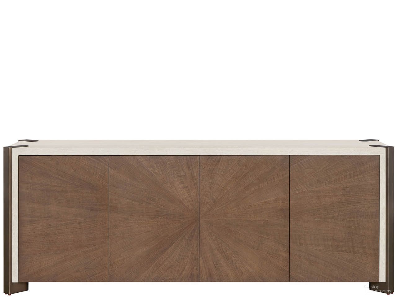 Modern Mist Credenza In Natural