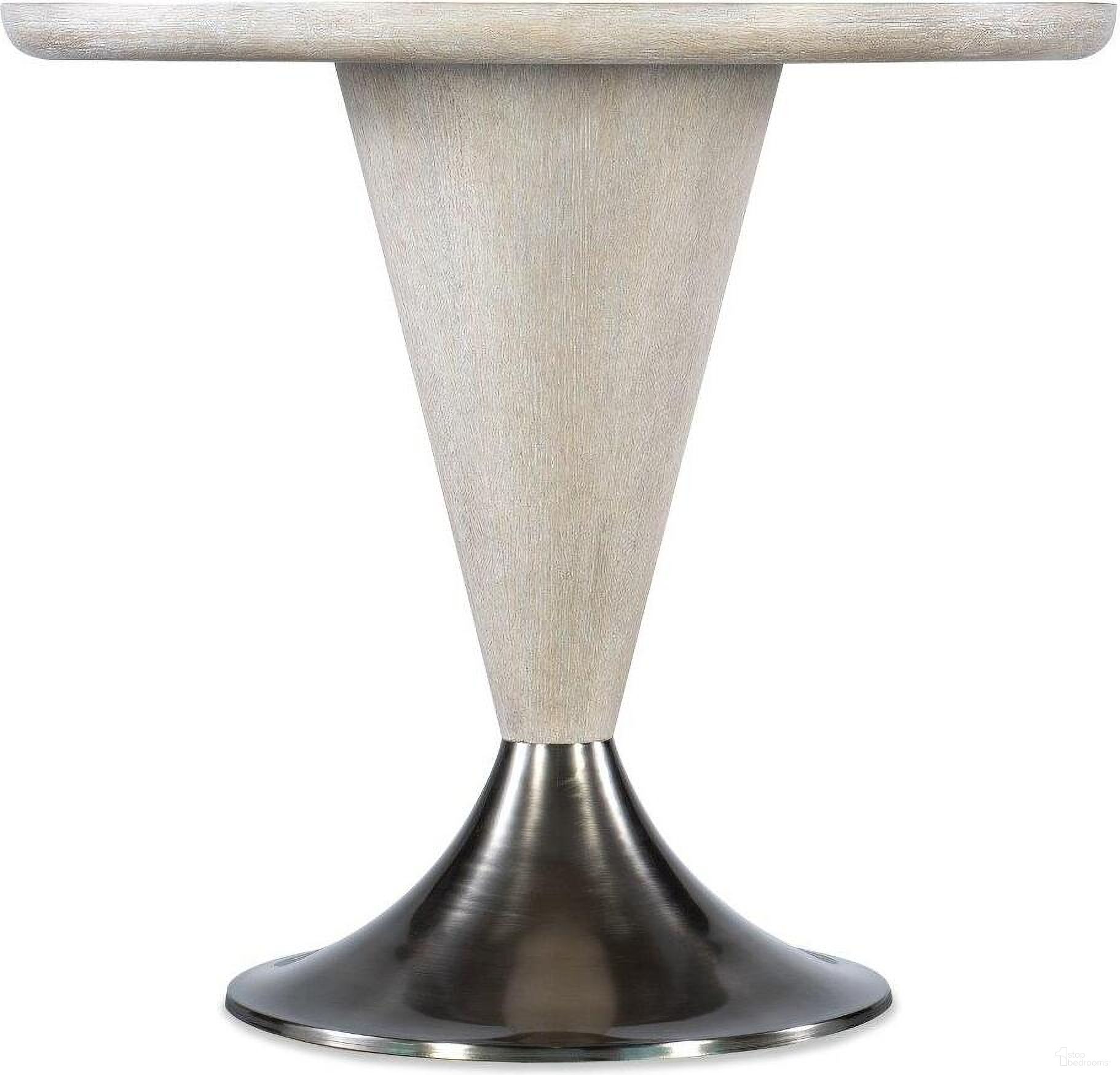 The appearance of Modern Mood Counter Height Table In Light Wood designed by Hooker in the modern / contemporary interior design. This light wood piece of furniture  was selected by 1StopBedrooms from Modern Mood Collection to add a touch of cosiness and style into your home. Sku: 6850-75202B-80;6850-75202T-80. Table Base Style: Pedestal. Table Top Shape: Round. Size: 40". Material: Oak Veneer.