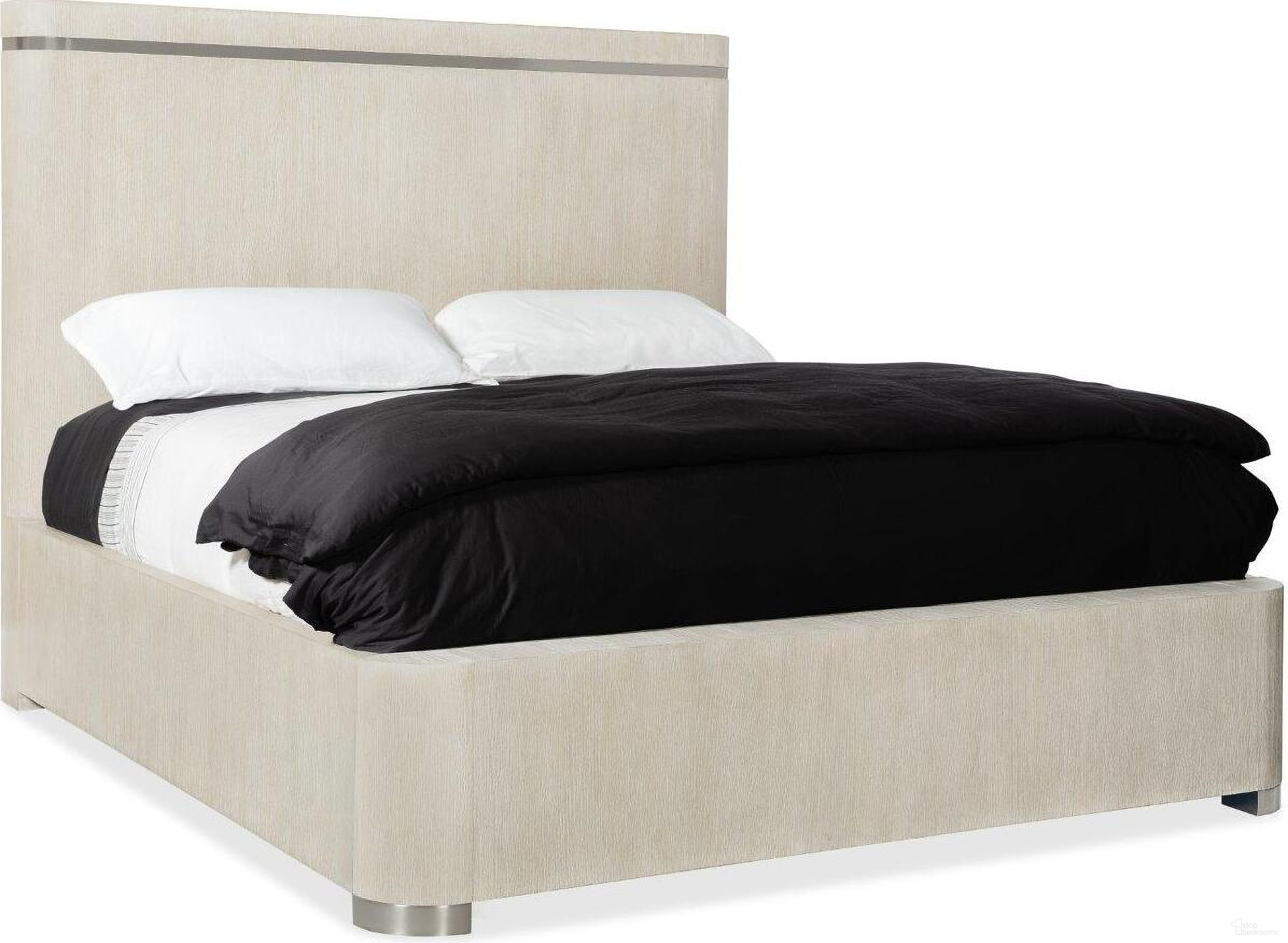 The appearance of Modern Mood Queen Panel Bed In Light Wood designed by Hooker in the modern / contemporary interior design. This light wood piece of furniture was selected by 1StopBedrooms from Modern Mood Collection to add a touch of cosiness and style into your home. Sku: 6850-90251-80;6850-90252-80;6850-90253-80. Bed Type: Panel Bed. Bed Size: Queen. Material: Oak Veneer.