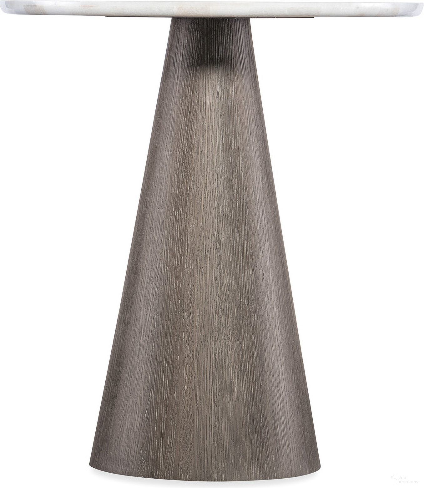 The appearance of Modern Mood Round Accent Table In Dark Wood designed by Hooker in the modern / contemporary interior design. This dark wood piece of furniture was selected by 1StopBedrooms from Modern Mood Collection to add a touch of cosiness and style into your home. Sku: 6850-80117-89. Material: Marble.