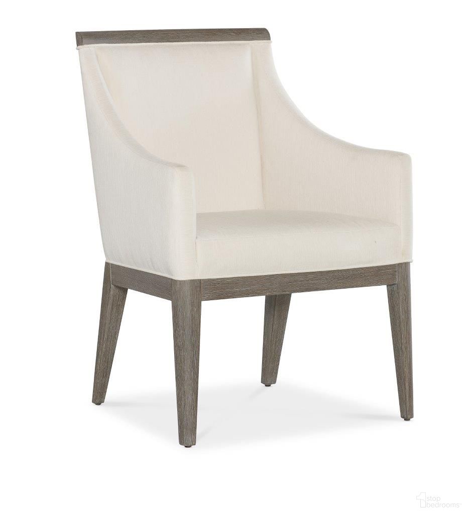 The appearance of Modern Mood Upholstered Arm Chair Set of 2 In Beige designed by Hooker in the modern / contemporary interior design. This beige piece of furniture was selected by 1StopBedrooms from Modern Mood Collection to add a touch of cosiness and style into your home. Sku: 6850-75401-89. Material: Wood. Chair Type: Arm Chair.