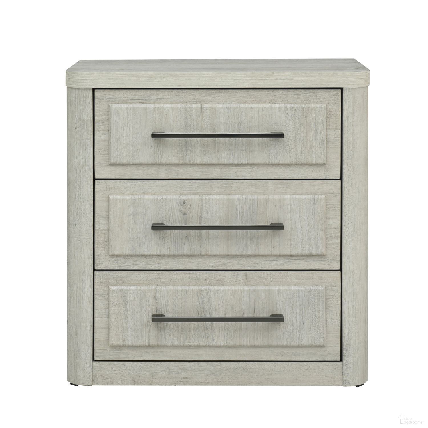 The appearance of Modern Play Nightstand with Charging Station In Natural White designed by Liberty in the transitional interior design. This natural white piece of furniture was selected by 1StopBedrooms from Modern Play Collection to add a touch of cosiness and style into your home. Sku: 522-BR61. Material: Solid Rubberwood.