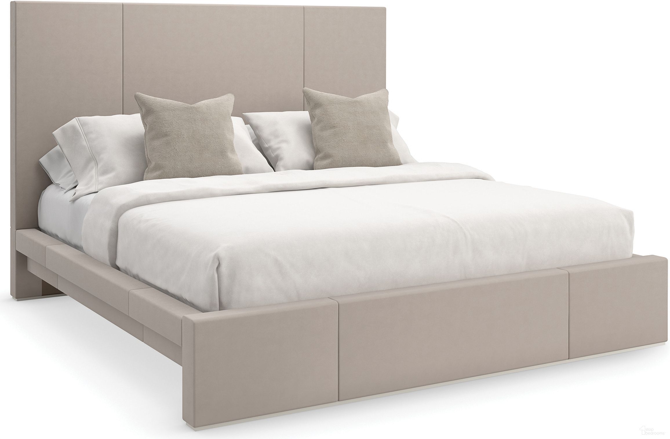The appearance of Modern Principles Balance King Bed In Putty designed by Caracole in the modern / contemporary interior design. This putty piece of furniture was selected by 1StopBedrooms from Modern Principles Collection to add a touch of cosiness and style into your home. Sku: M143-022-122F;M143-022-122H;M143-022-122R. Bed Type: Panel Bed. Bed Size: King. Material: Poplar.