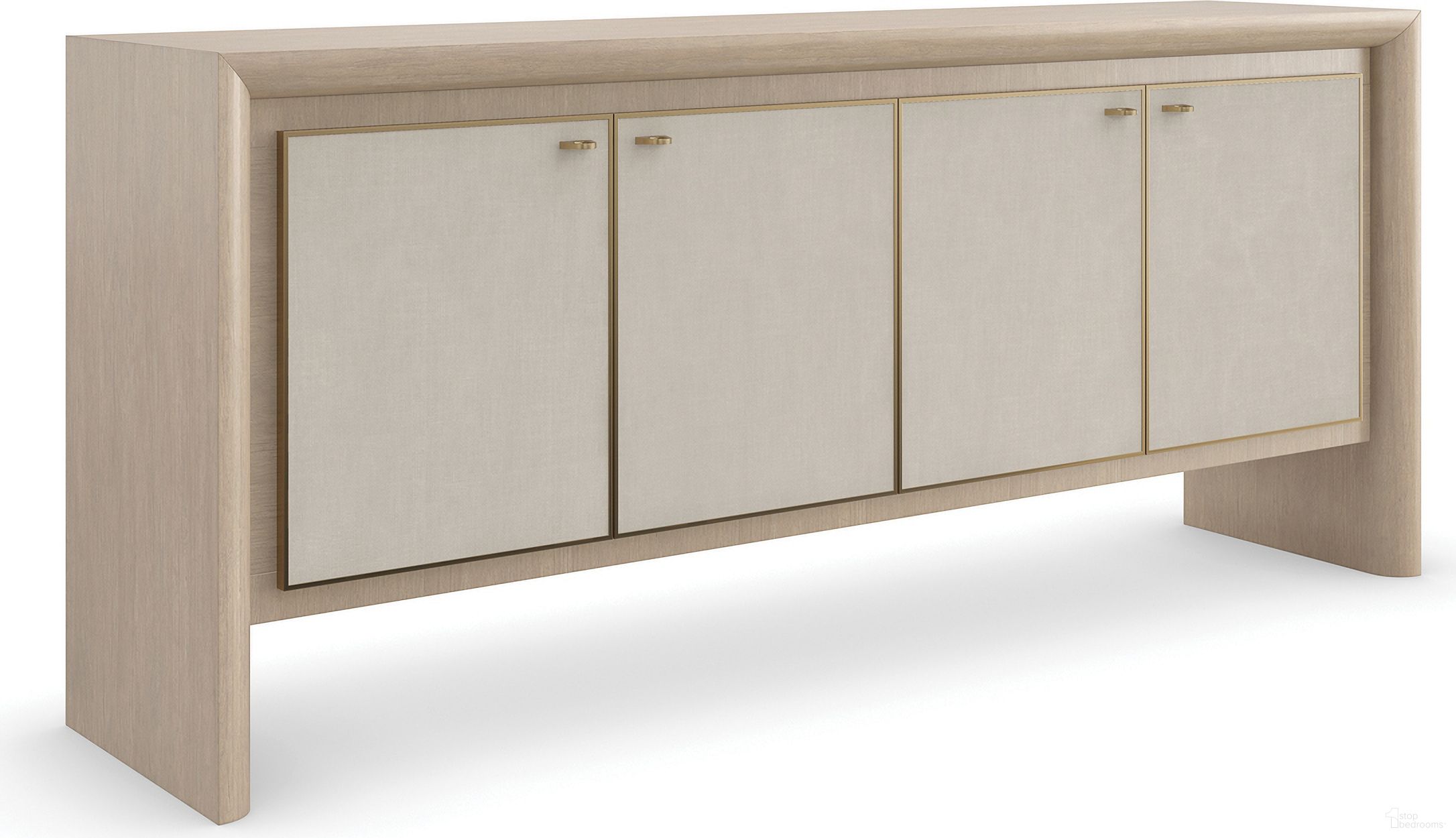 The appearance of Modern Principles Unity Credenza In Oak designed by Caracole in the modern / contemporary interior design. This oak piece of furniture was selected by 1StopBedrooms from Modern Principles Collection to add a touch of cosiness and style into your home. Sku: M142-022-211. Material: Wood.